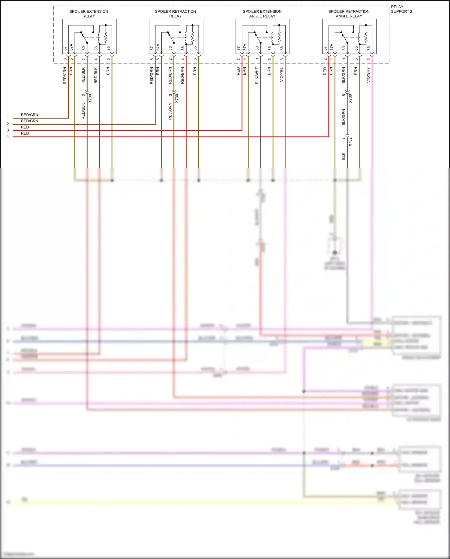 Wiring diagram blk for Porsche 911 GT3 991 (2013-2017) (92 of 92)