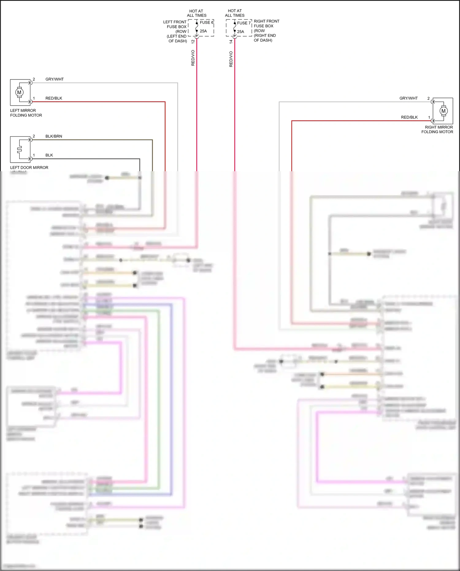 Wiring diagram computer data lines system for Porsche 911 GT3 991 (2013-2017) (74 of 87)