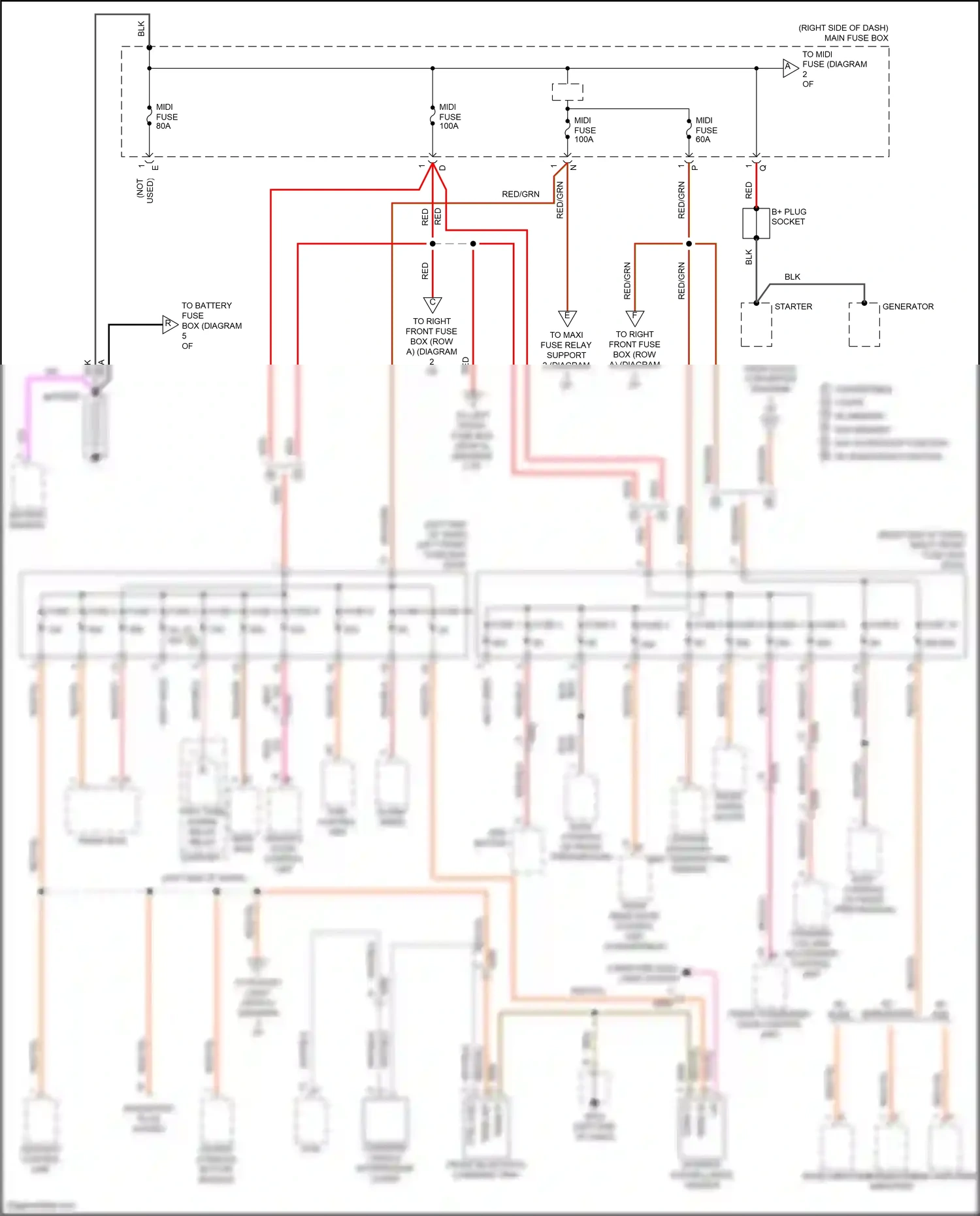 Wiring diagram ctrl line for Porsche 911 GT3 991 (2013-2017) (1 of 1)