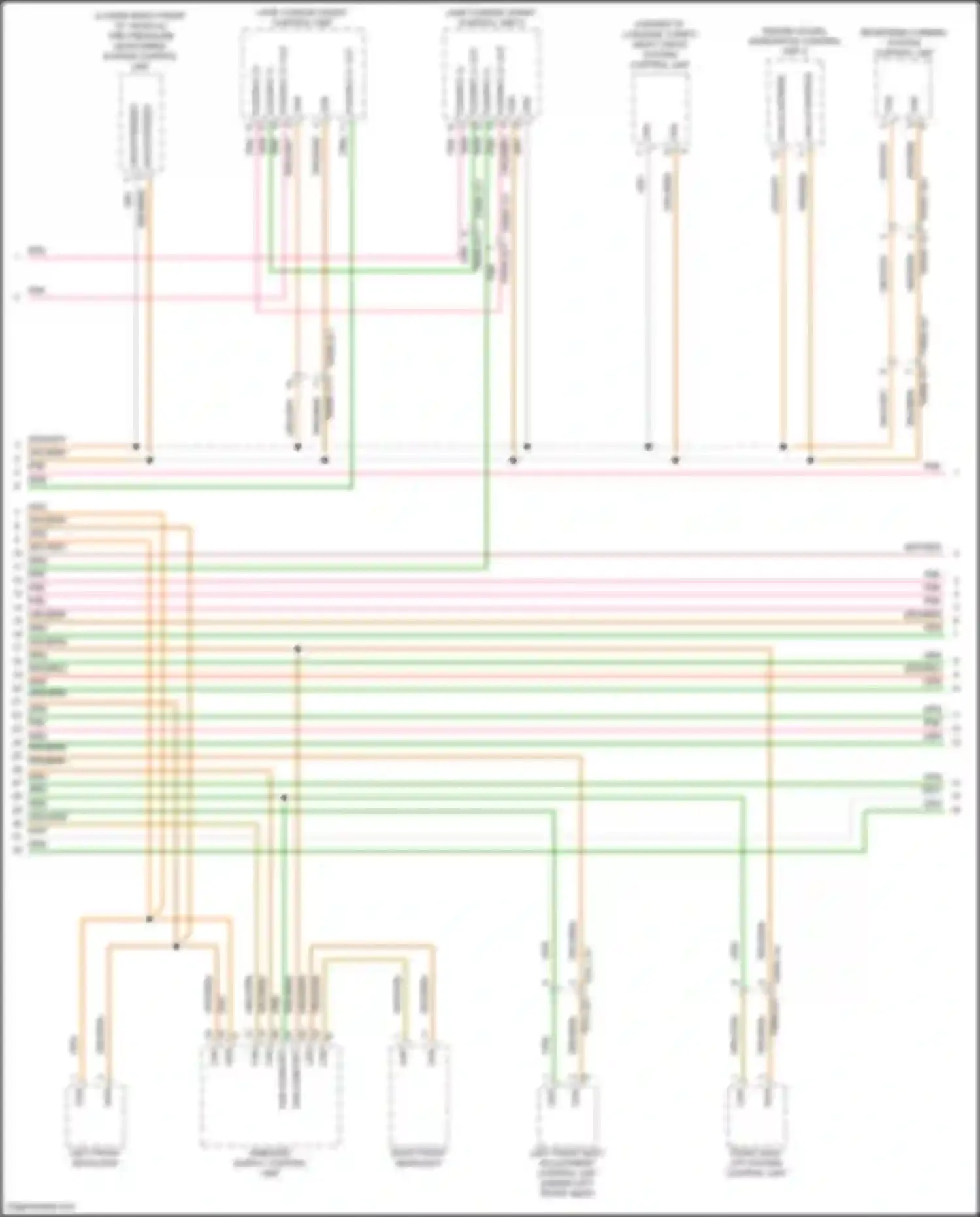 911 GT3 Porsche 992 (2020-2024): Computer data lines circuit (4 of 5)