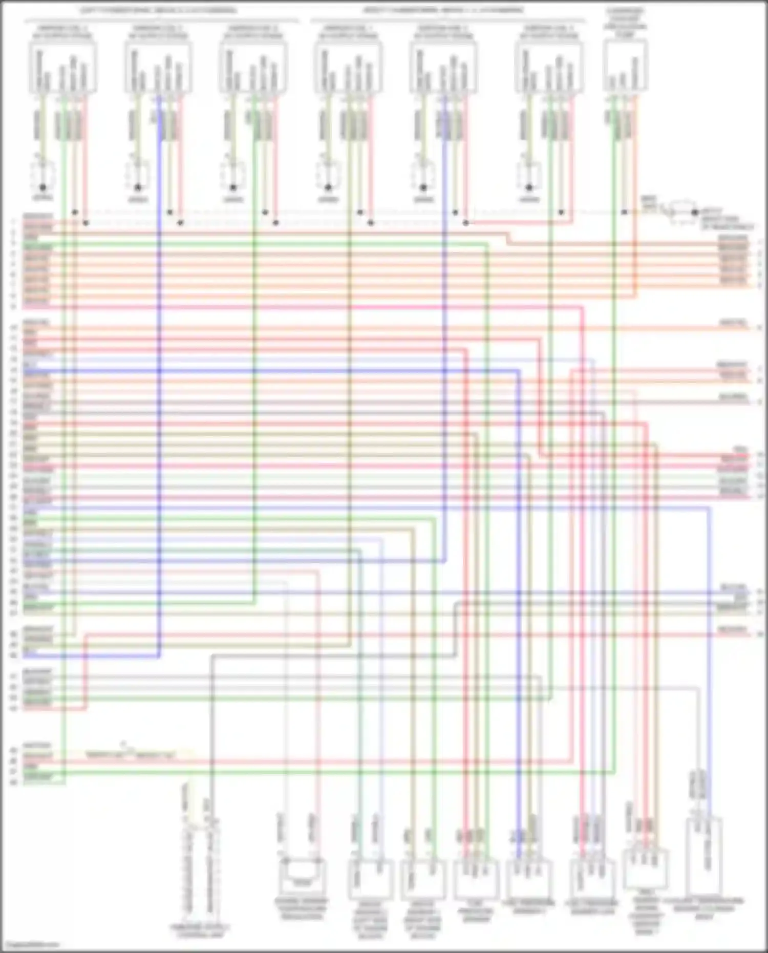 911 GT3 Porsche 992 (2020-2024): Wiring diagram engine performance 3.0l turbo (2 of 9)
