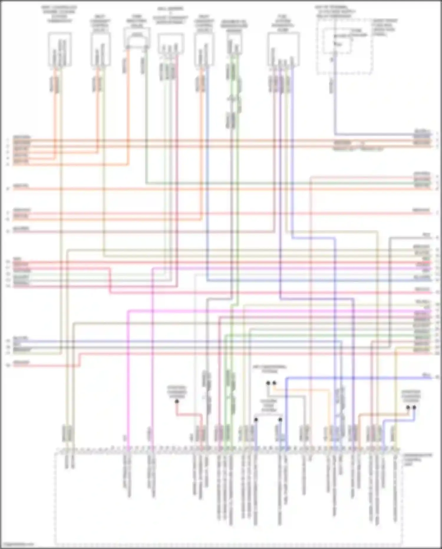 911 GT3 Porsche 992 (2020-2024): Wiring diagram engine performance 3.0l turbo (3 of 9)