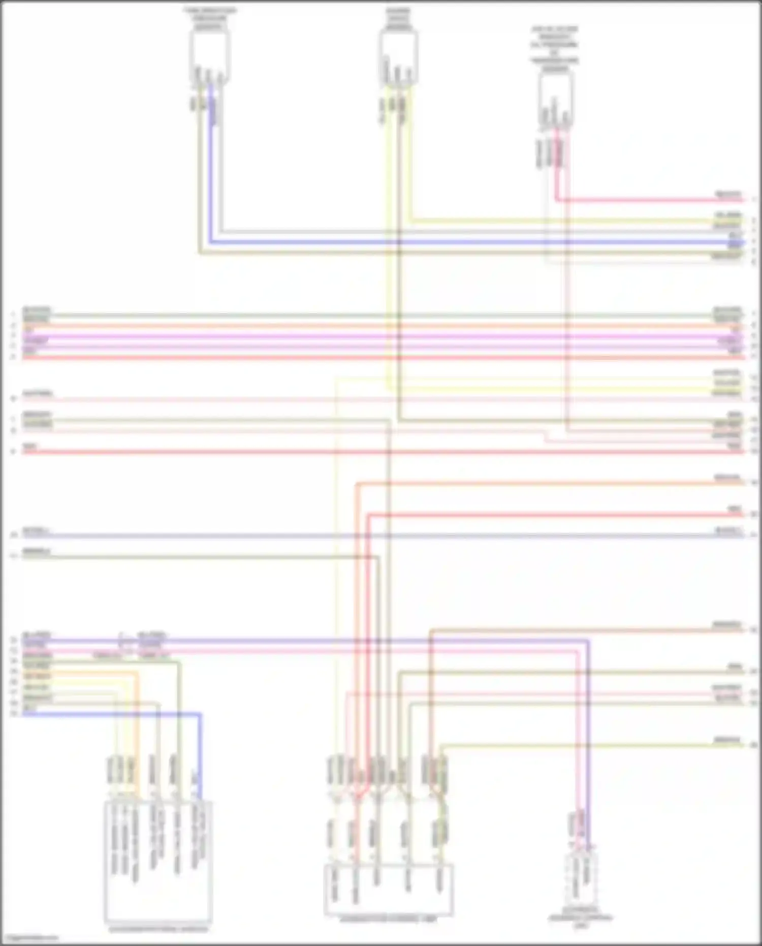 911 GT3 Porsche 992 (2020-2024): Wiring diagram engine performance 3.0l turbo (7 of 9)