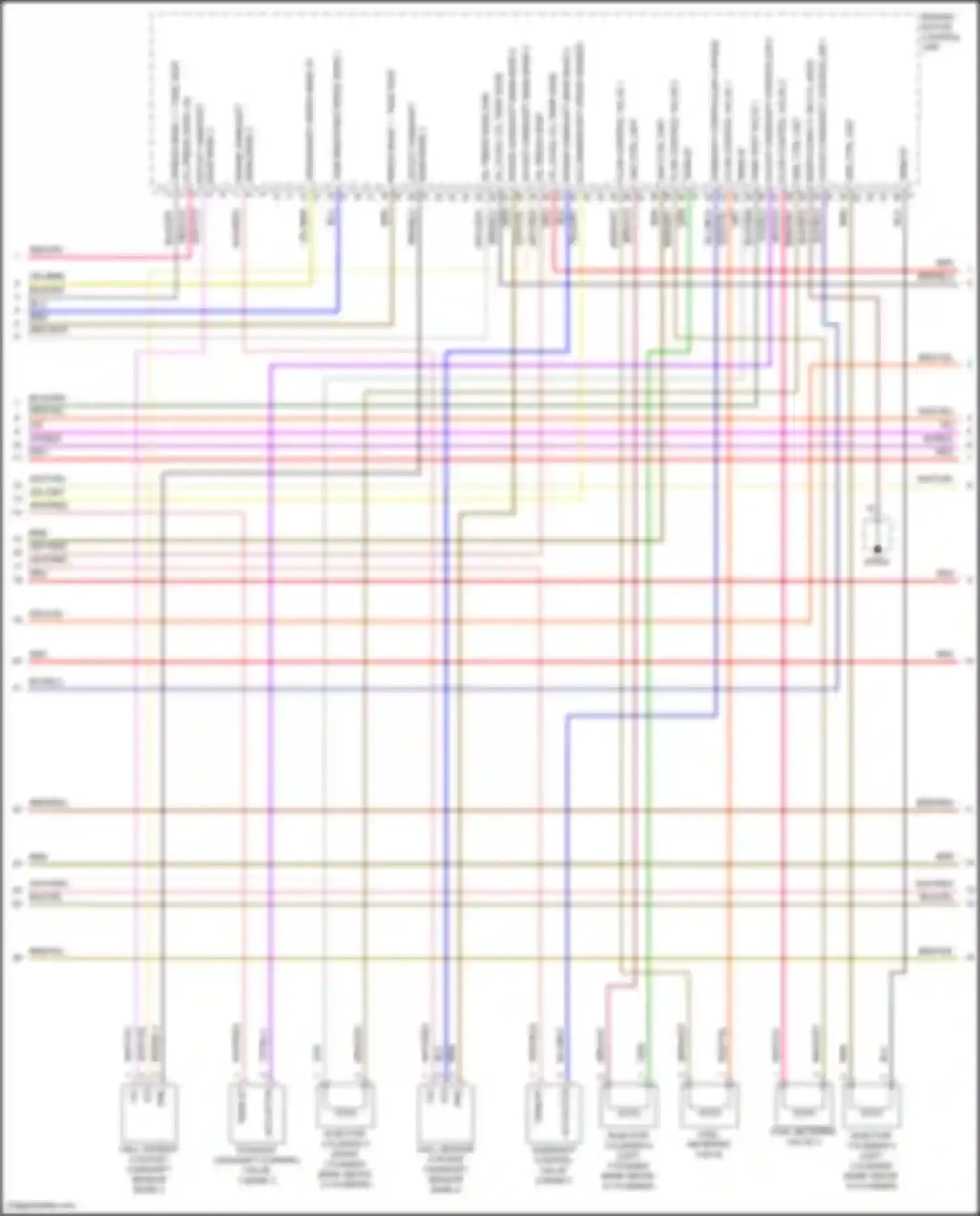 911 GT3 Porsche 992 (2020-2024): Wiring diagram engine performance 3.0l turbo (8 of 9)