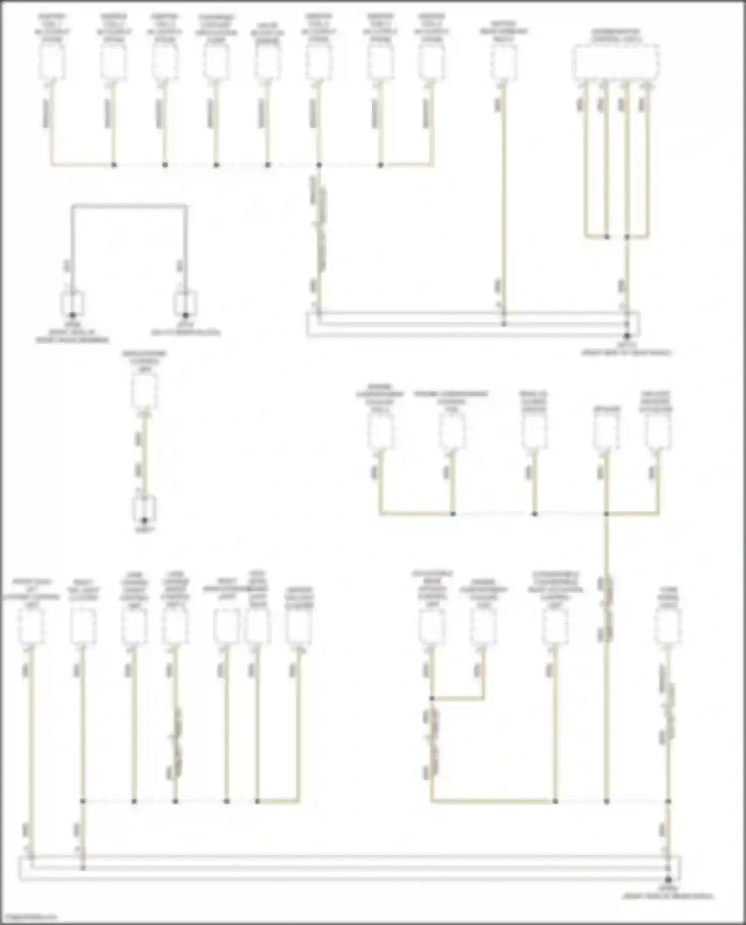911 GT3 Porsche 992 (2020-2024): Ground distribution circuit (4 of 5)