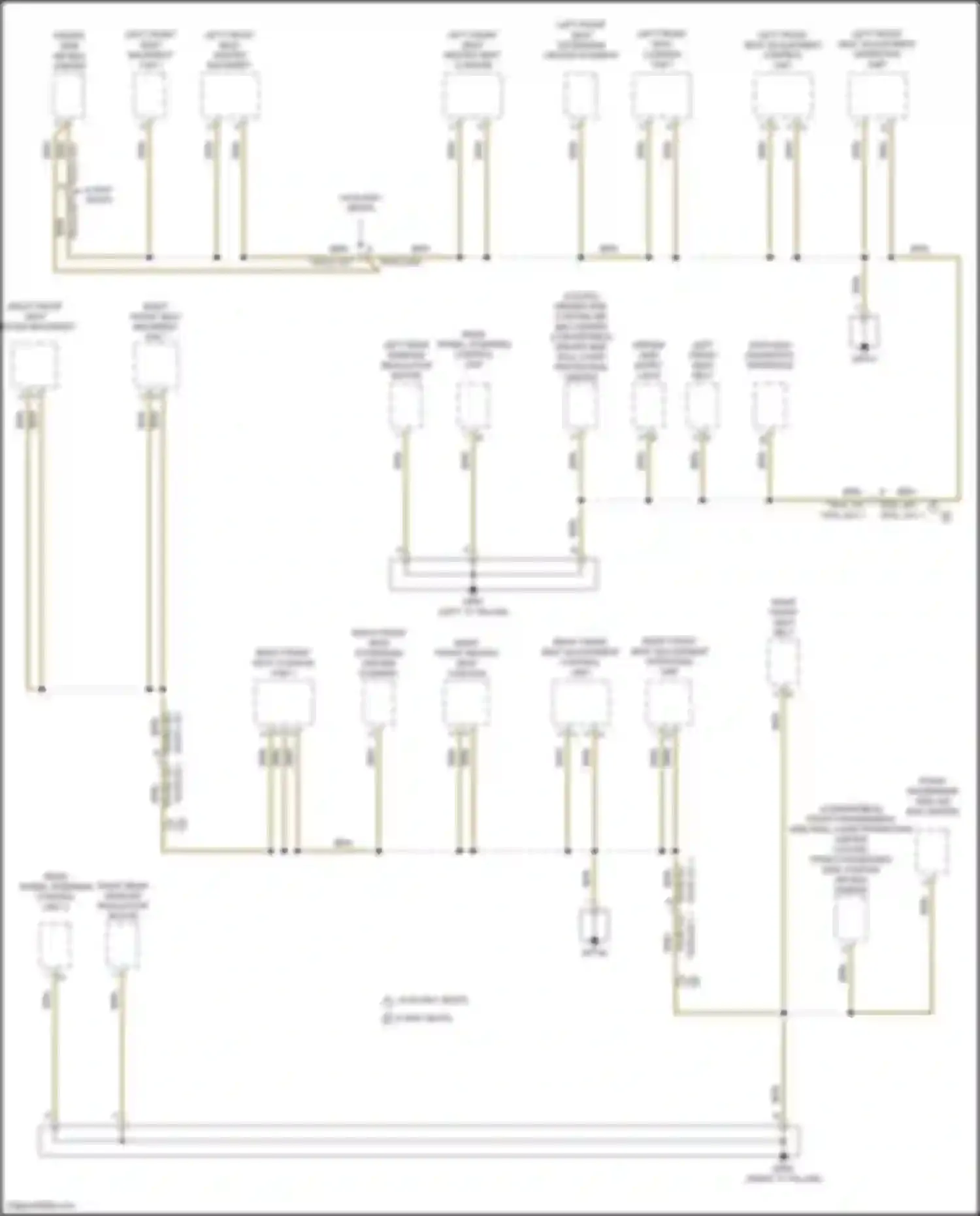 911 GT3 Porsche 992 (2020-2024): Ground distribution circuit (5 of 5)