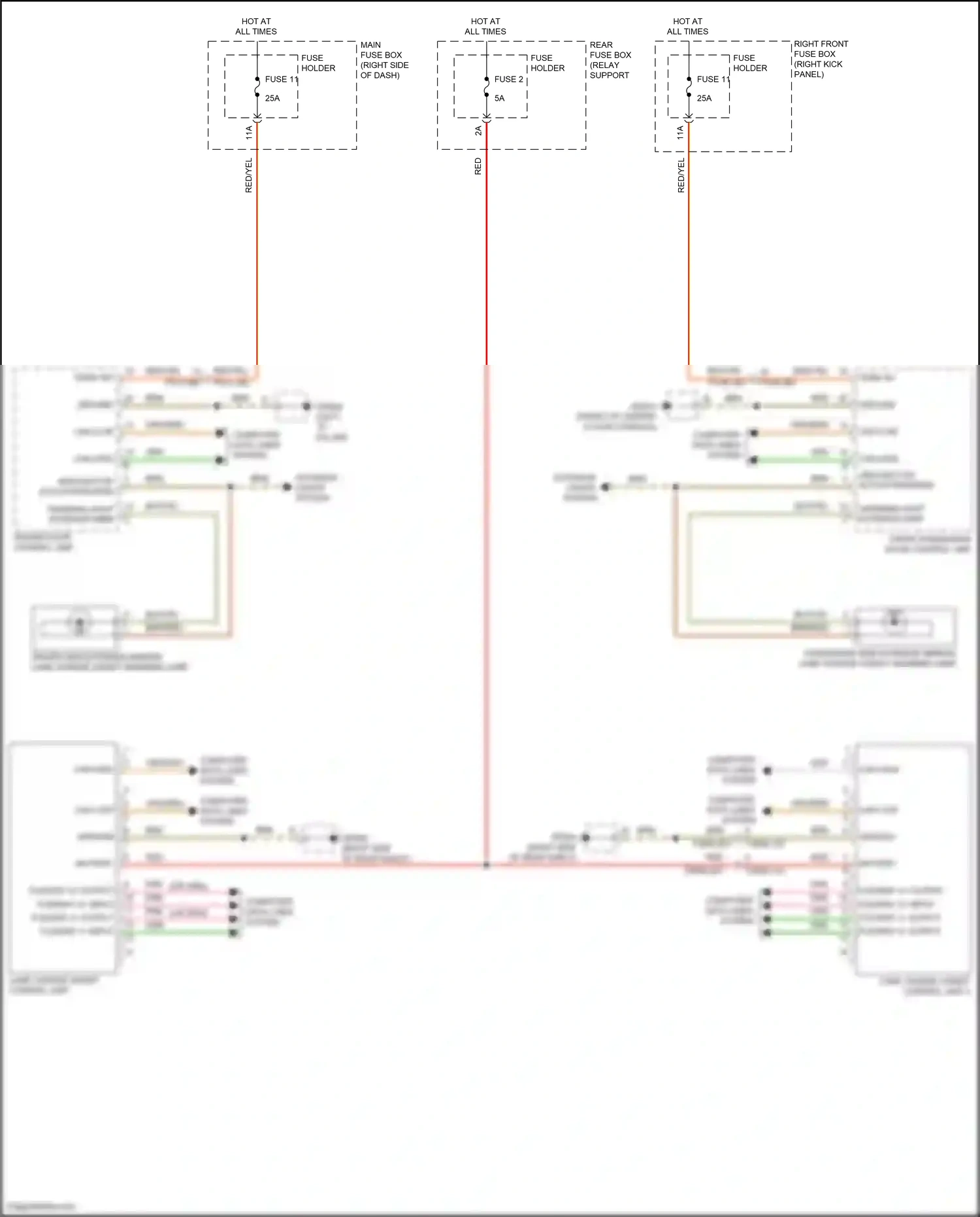 Wiring diagram computer data lines system for Porsche 911 GT3 992 (2020-2024) (77 of 82)