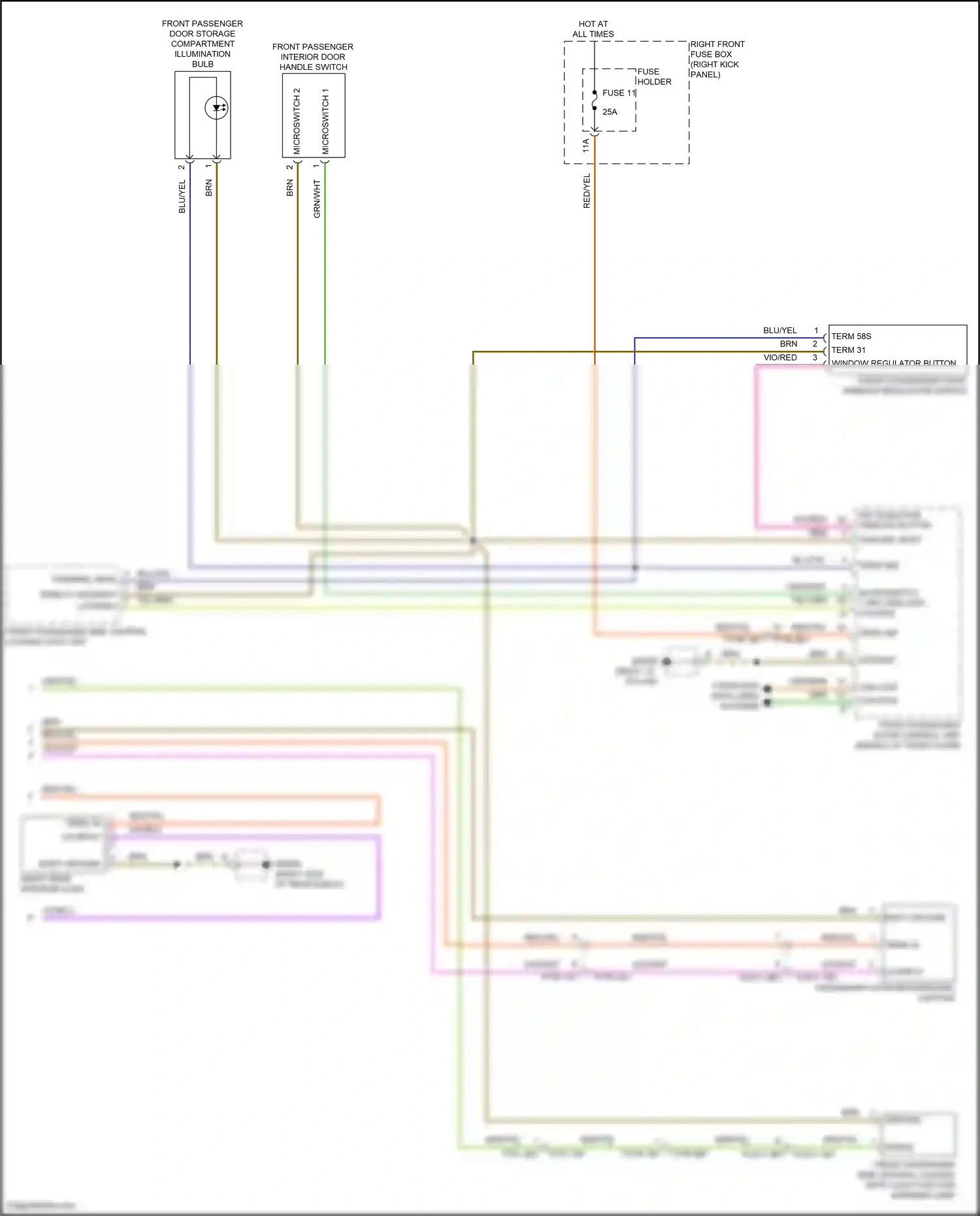 Wiring diagram computer data lines systems for Porsche 911 GT3 992 (2020-2024) (1 of 1)