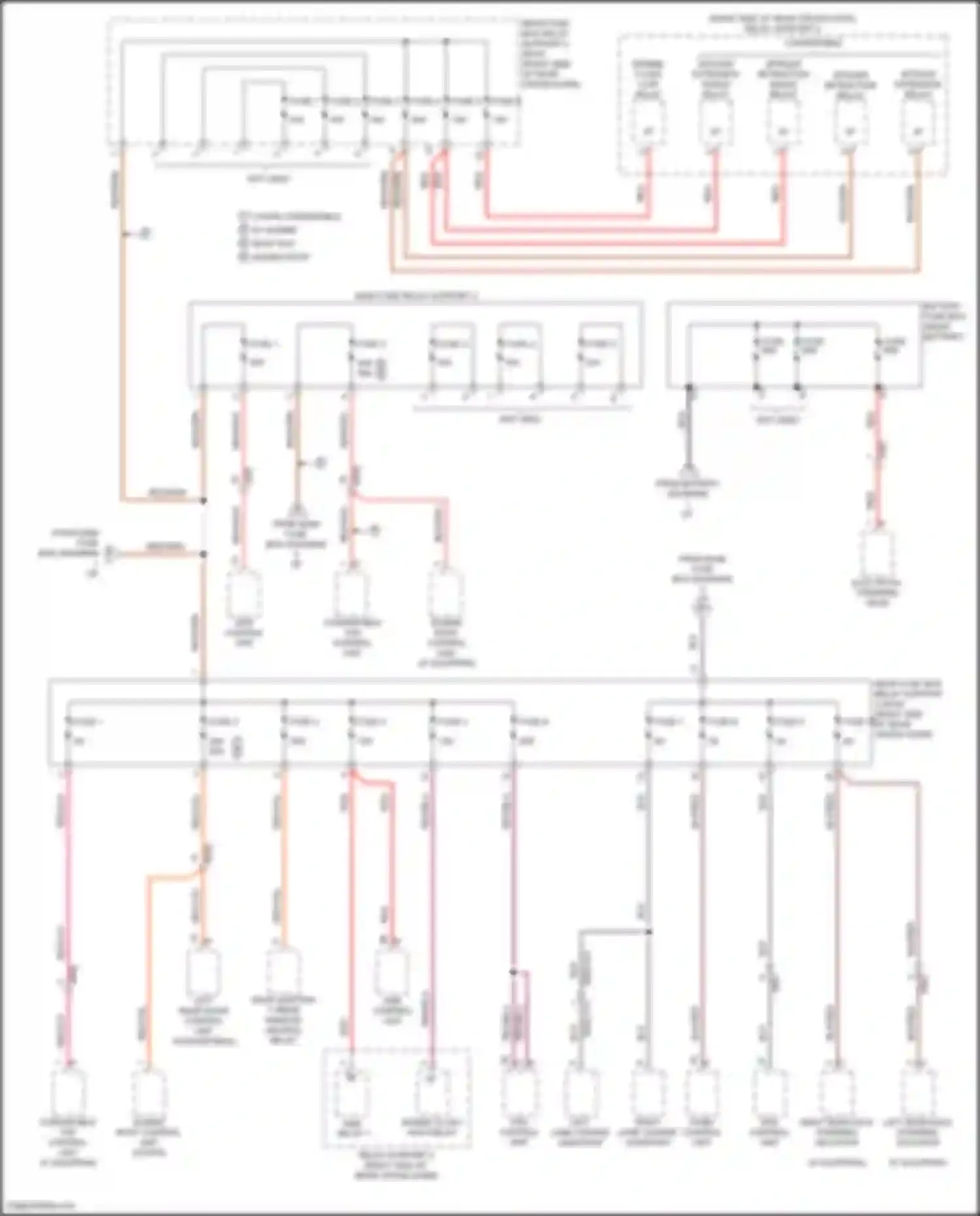 Wiring diagram dme relay 1 for Porsche 911 Targa 4 991 facelift (2015-2019) (2 of 5)