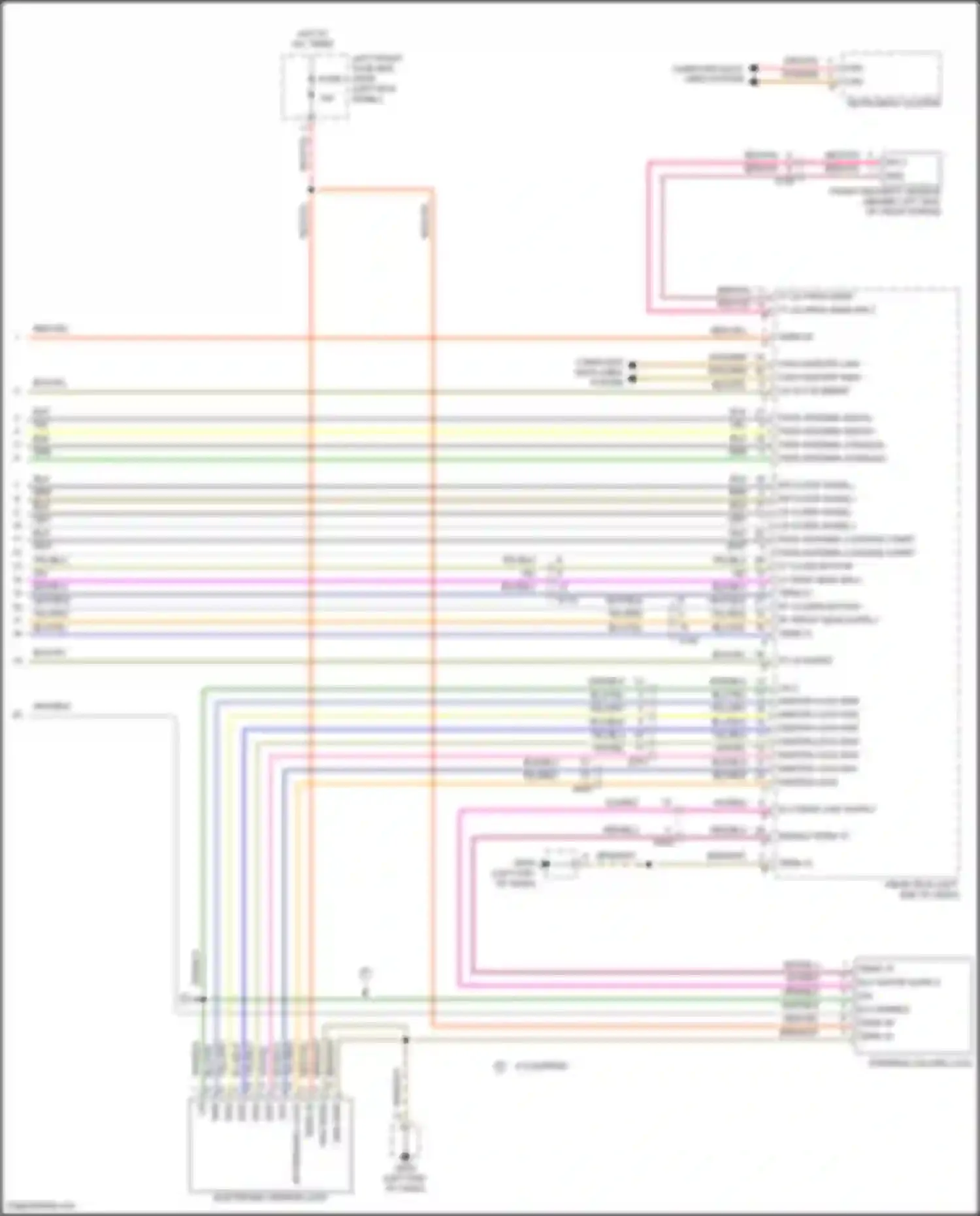 Wiring diagram enable term 15 for Porsche 911 Targa 4 991 facelift (2015-2019) (1 of 3)