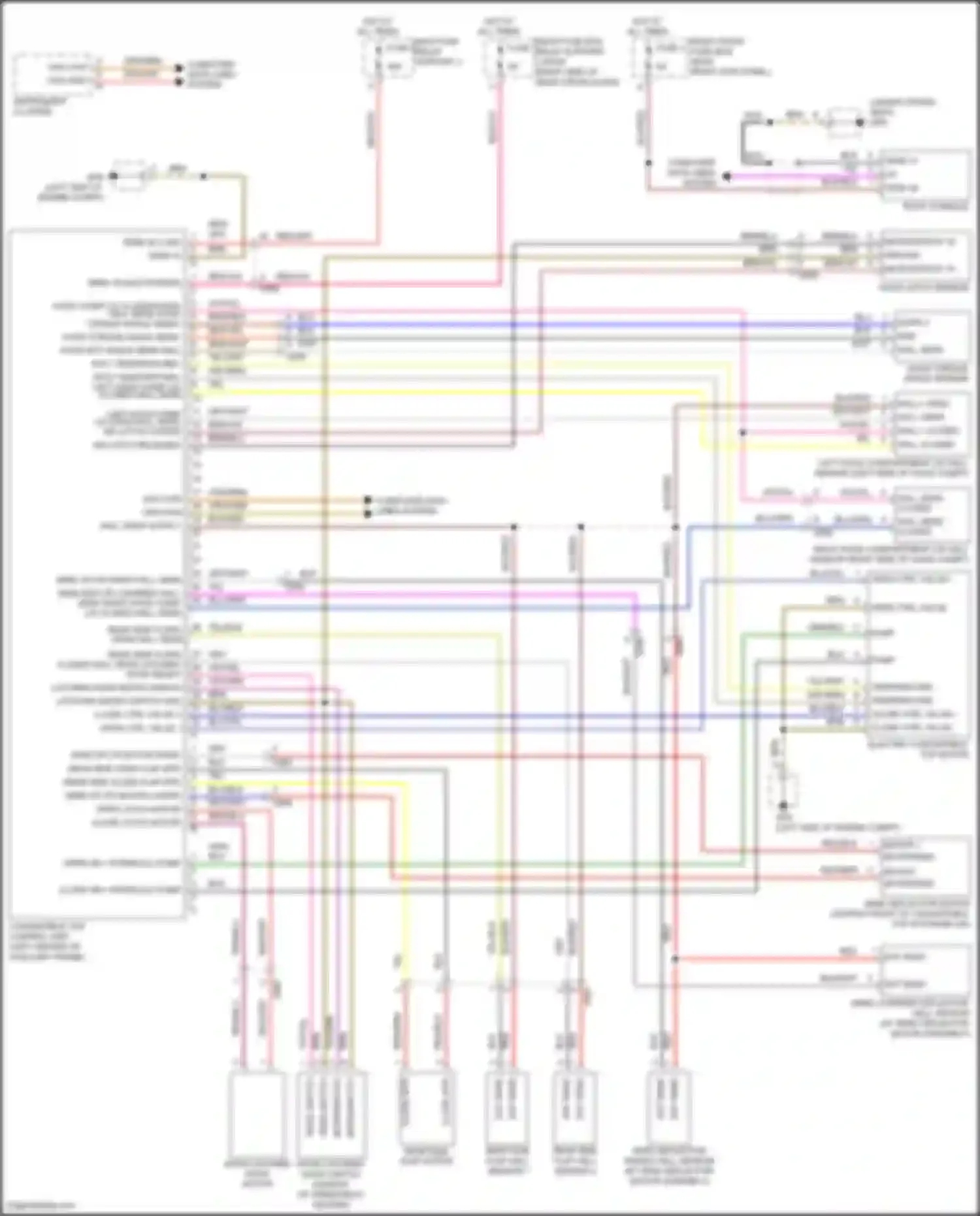 Wiring diagram fuse 3 for Porsche 911 Targa 4 991 facelift (2015-2019) (1 of 34)