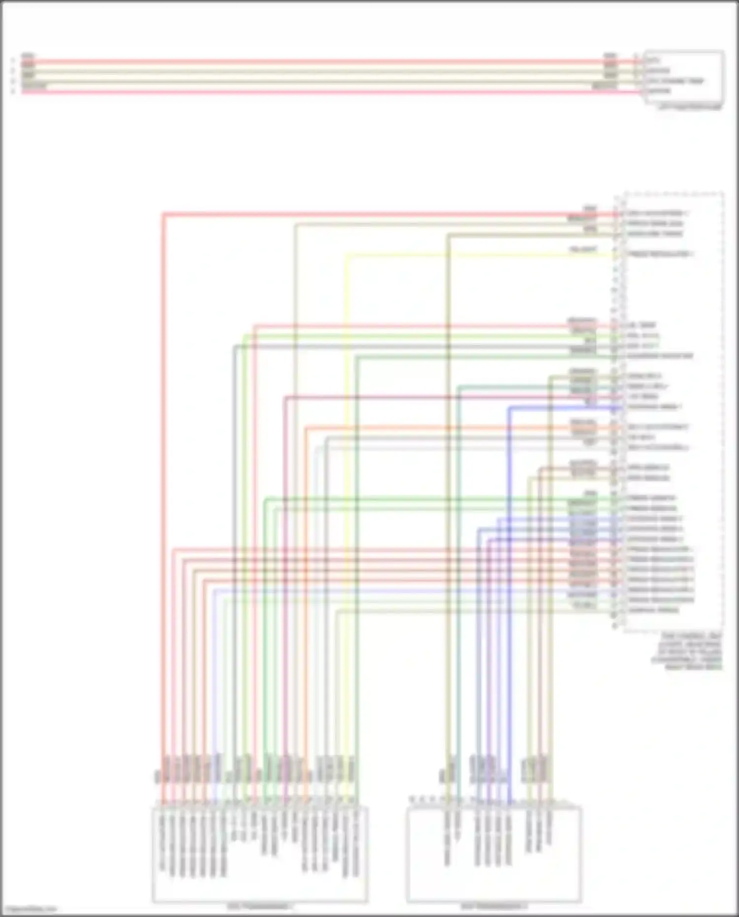 Wiring diagram ntc- for Porsche 911 Targa 4 991 facelift (2015-2019) (2 of 5)