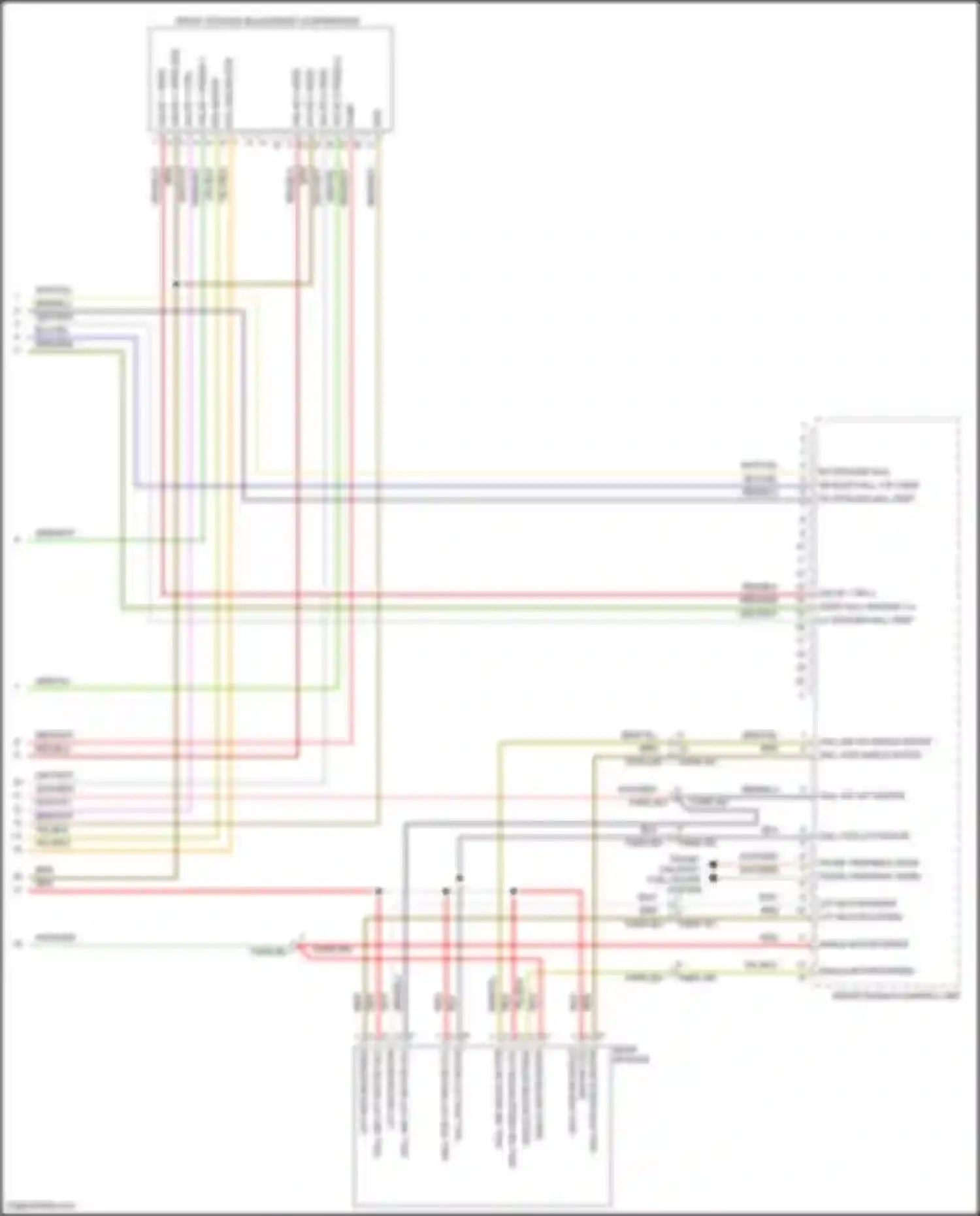 Wiring diagram valve 2 press 2 for Porsche 911 Targa 4 992 (2019-2024) (2 of 2)