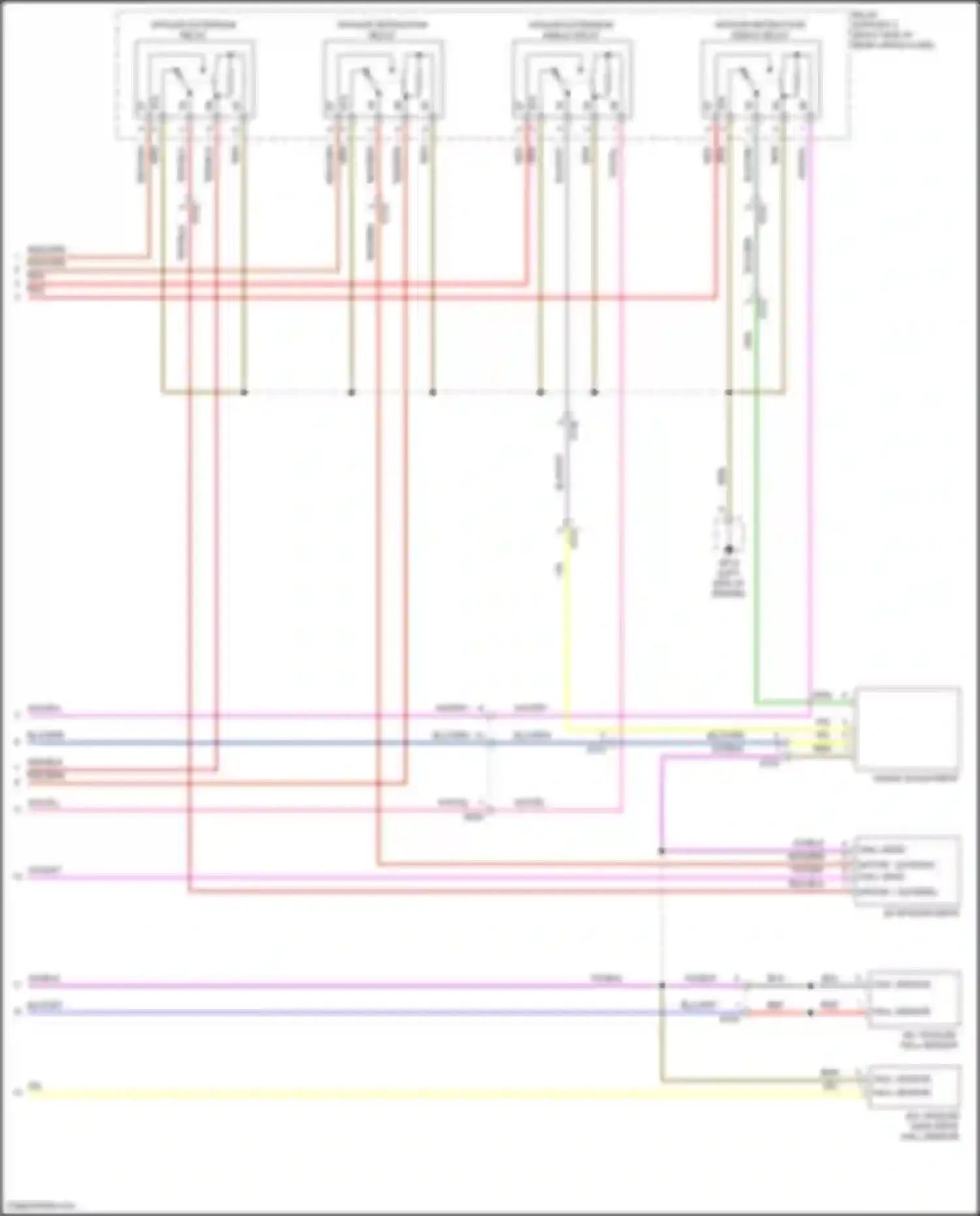 Wiring diagram blk/grn for Porsche 911 Turbo 991 facelift (2016-2020) (11 of 22)