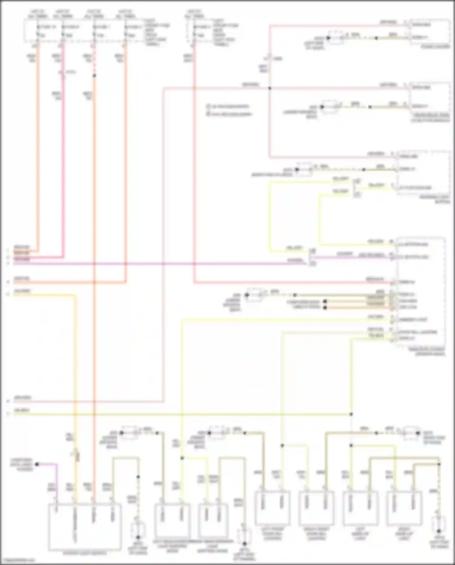 Wiring diagram computer data lines system for Porsche 911 Turbo 991 facelift (2016-2020) (68 of 91)