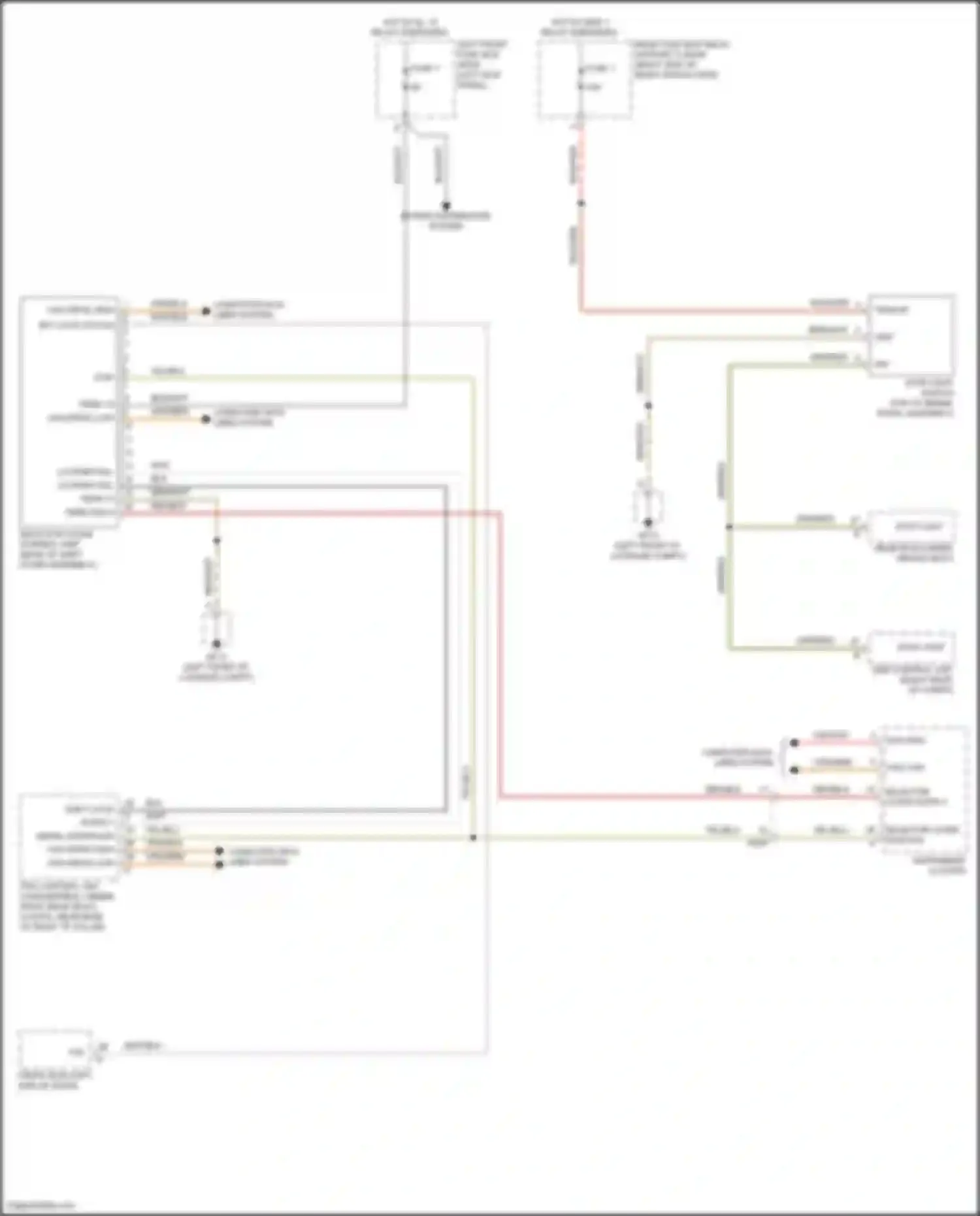 Wiring diagram dme control unit for Porsche 911 Turbo 991 facelift (2016-2020) (6 of 13)