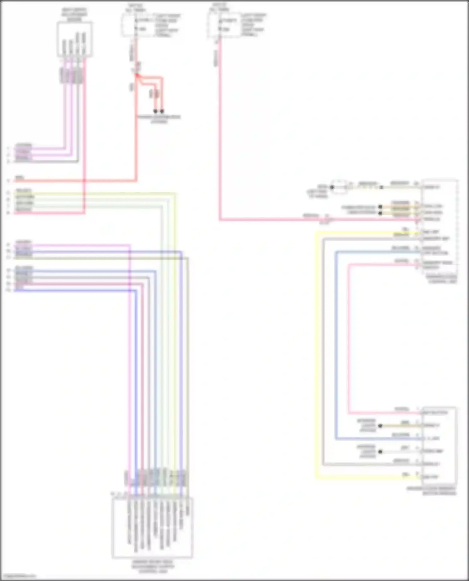Wiring diagram power distribution system for Porsche 911 Turbo 991 facelift (2016-2020) (5 of 14)