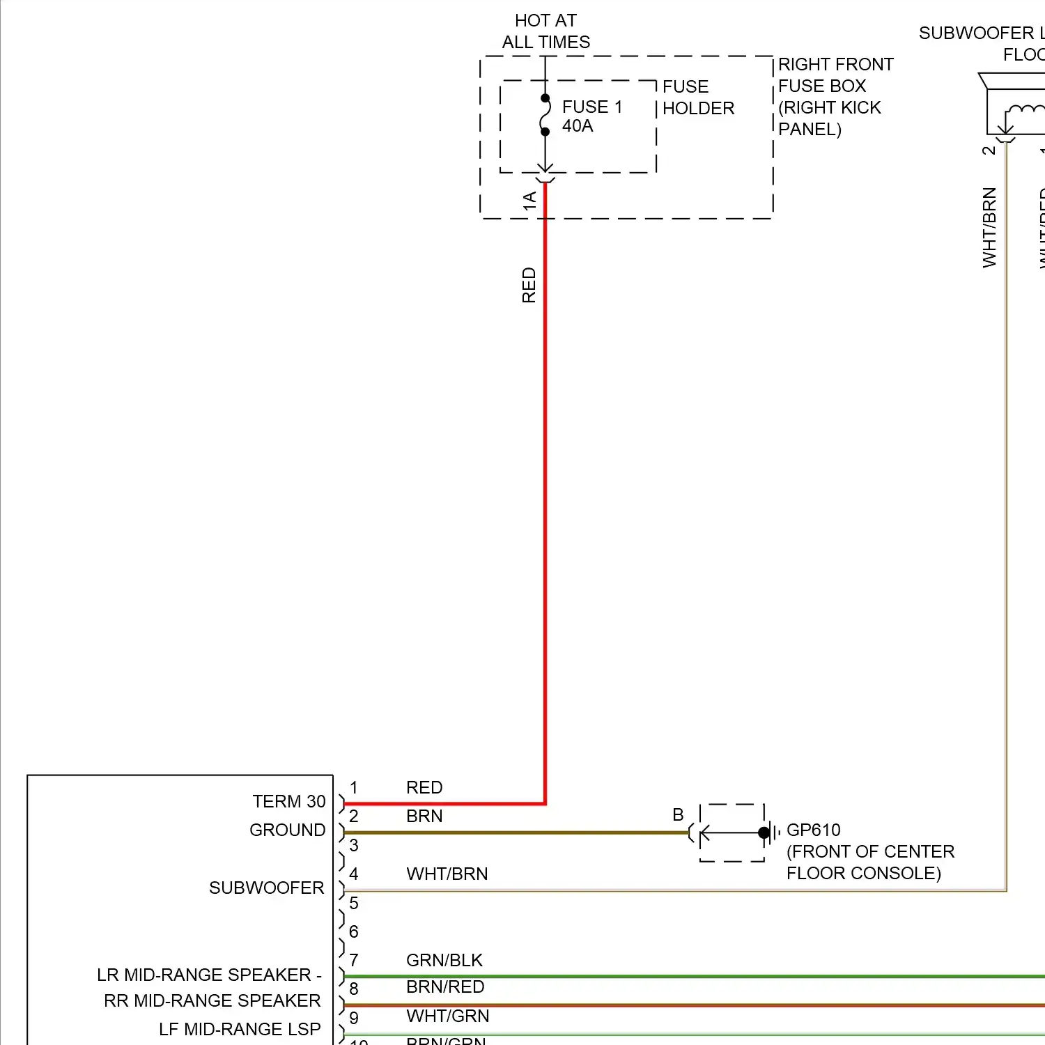 demo - Premium radio circuit, w/ bose (1 of 5) Premium radio circuit, w/ bose (1 of 5)
