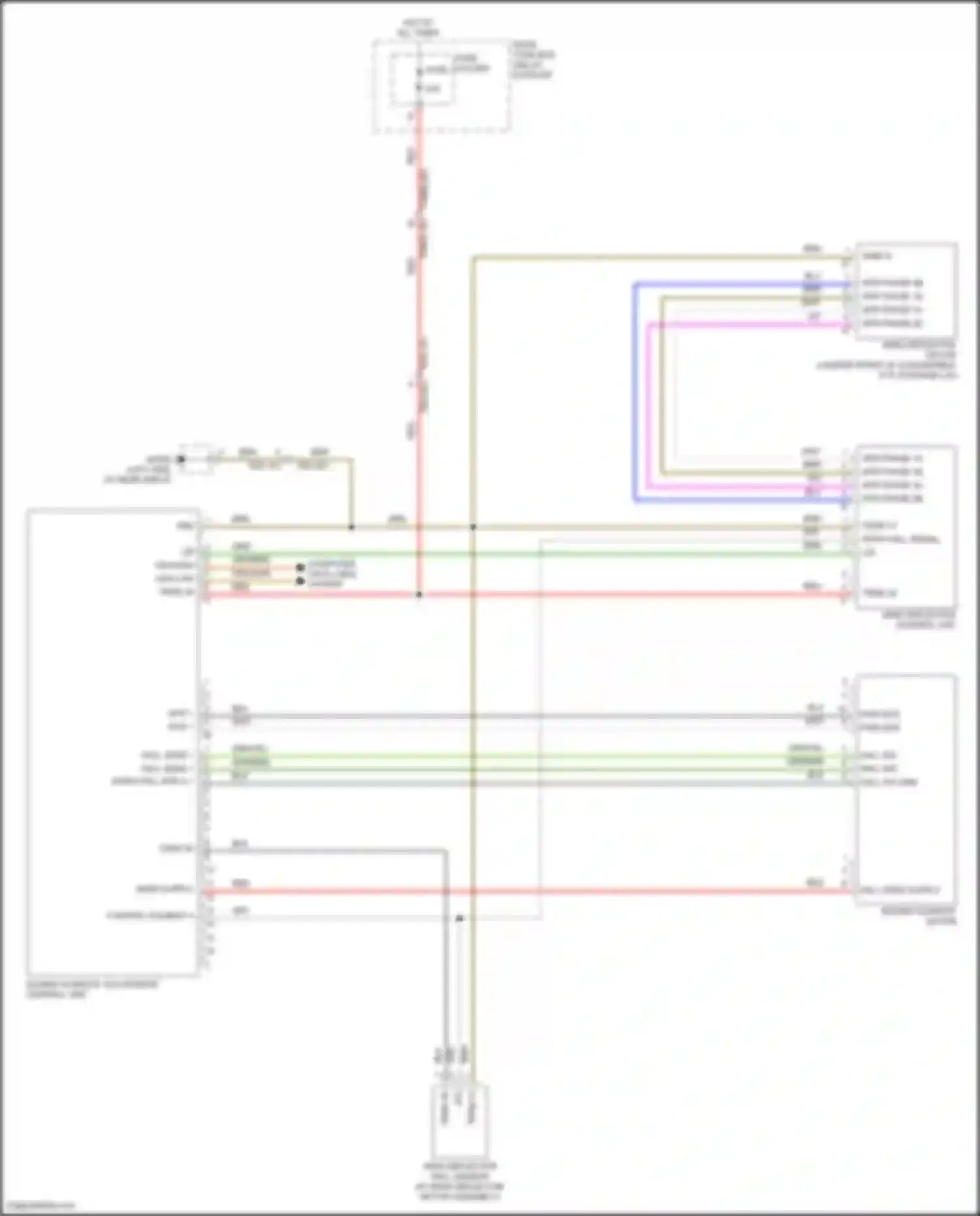 Wiring diagram blk for Porsche 911 Turbo 992 (2018-2024) (50 of 99)