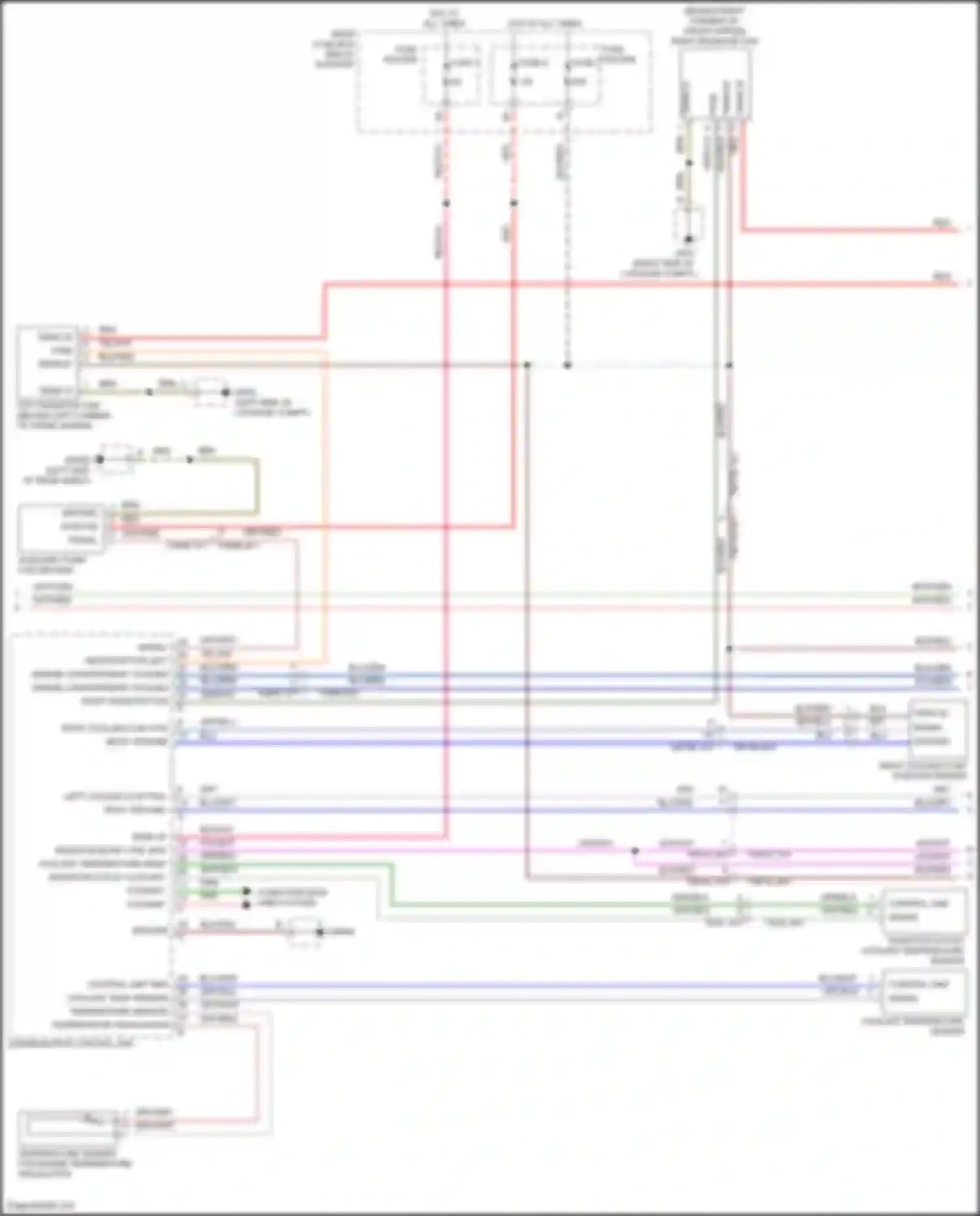 Wiring diagram gry for Porsche 911 Turbo 992 (2018-2024) (51 of 64)