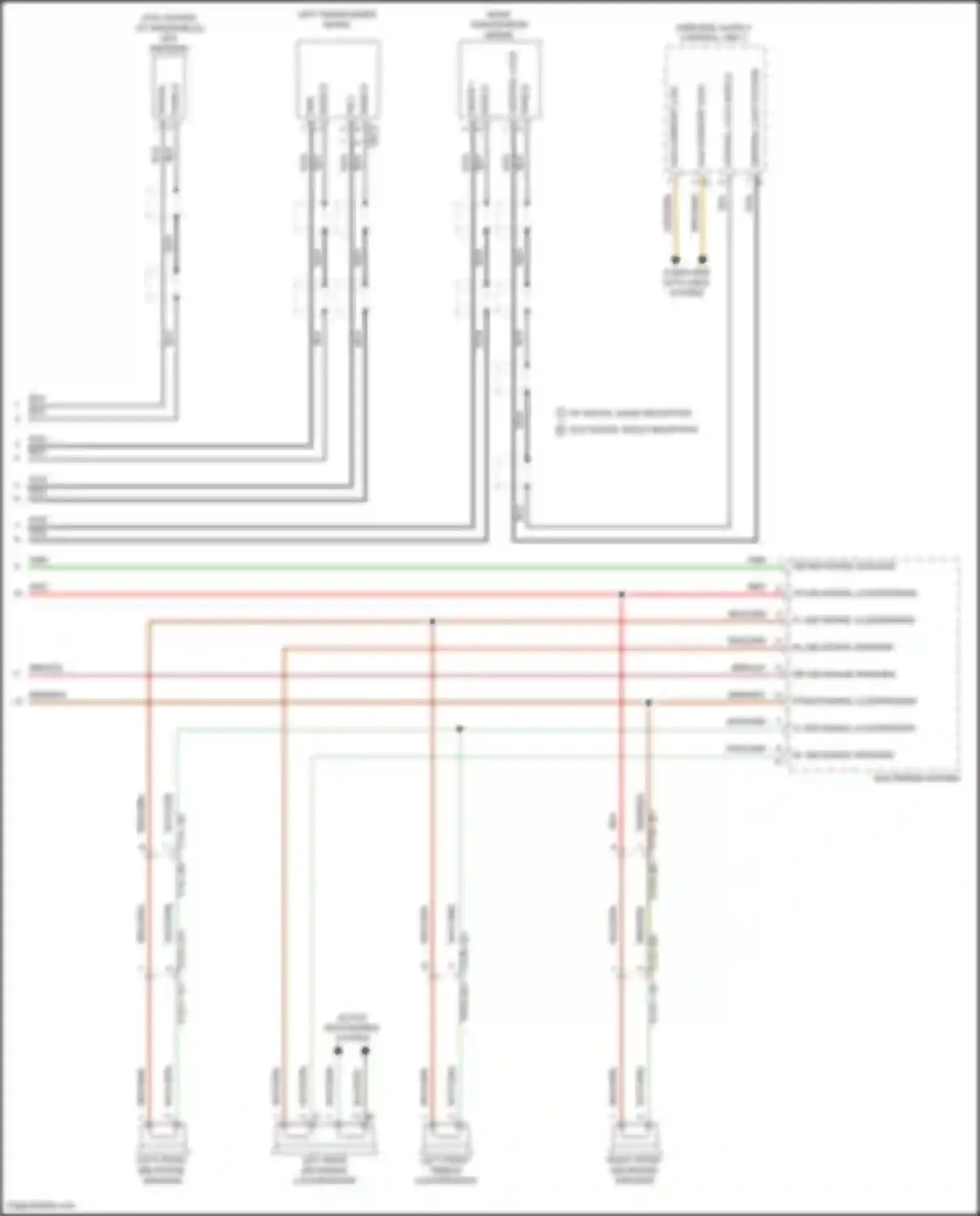Wiring diagram red/grn for Porsche 911 Turbo 992 (2018-2024) (3 of 47)