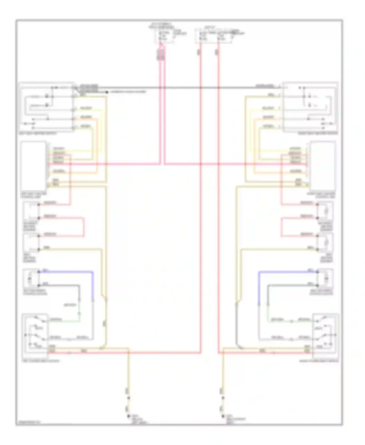 Boxster Porsche 986 (1996-2002): Power seat circuit