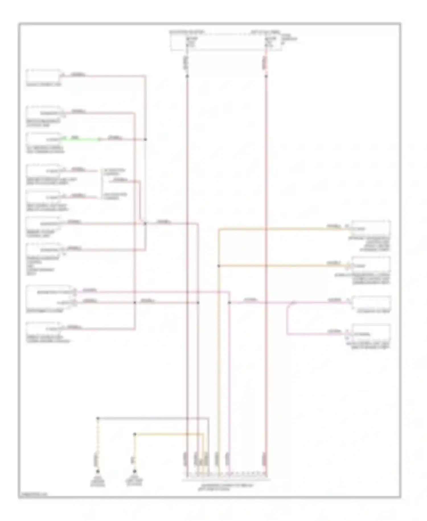 Wiring diagram engine spd tn sig for Porsche Boxster 986 (1996-2002) (1 of 1)