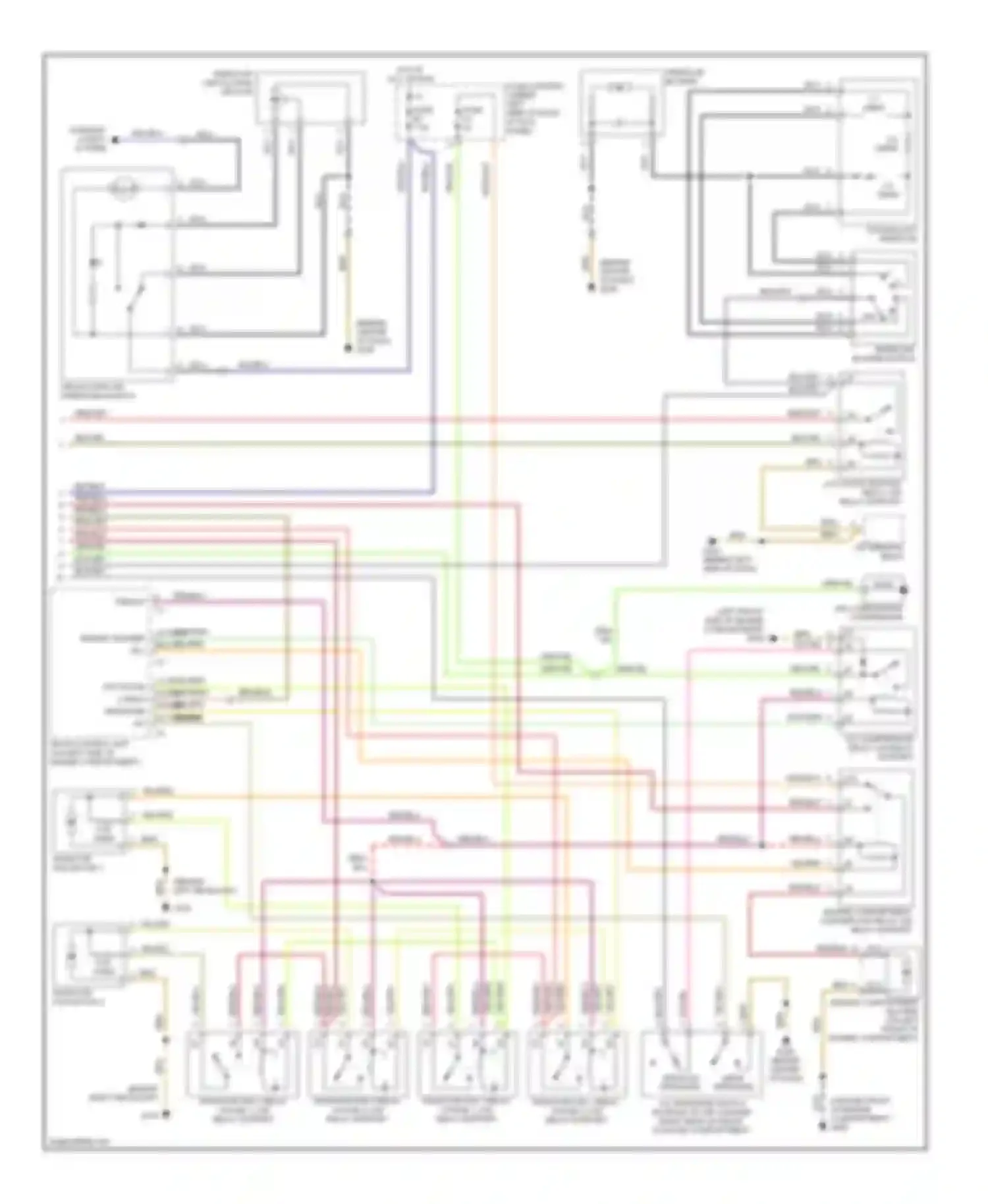 Wiring diagram high/low pressure for Porsche Boxster 986 (1996-2002) (1 of 1)
