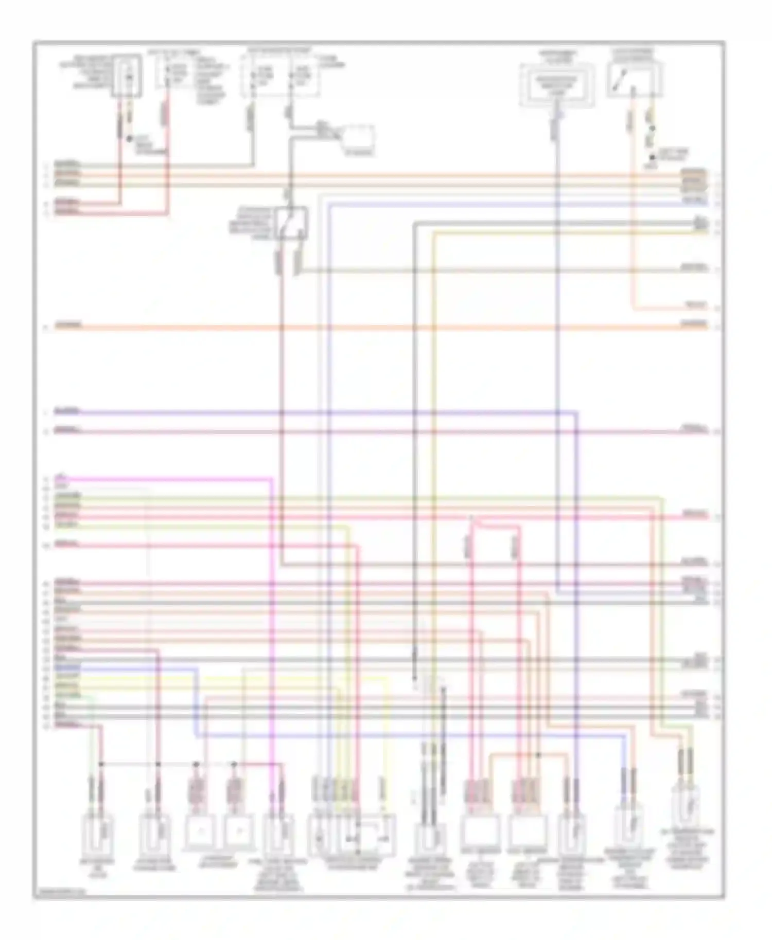 Wiring diagram hot in run or start for Porsche Boxster 986 (1996-2002) (9 of 15)
