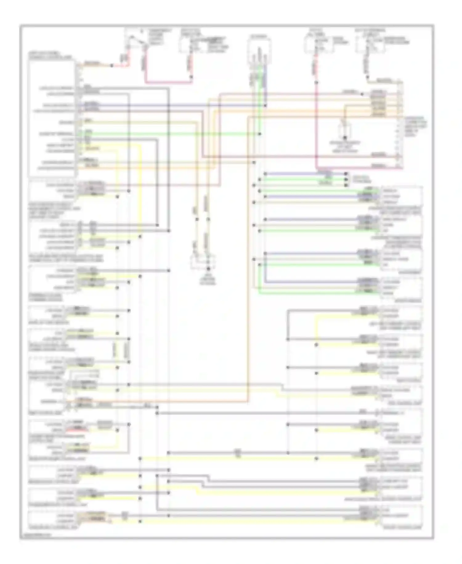 Boxster Porsche 987 facelift 2 (2009-2012): Computer data lines circuit