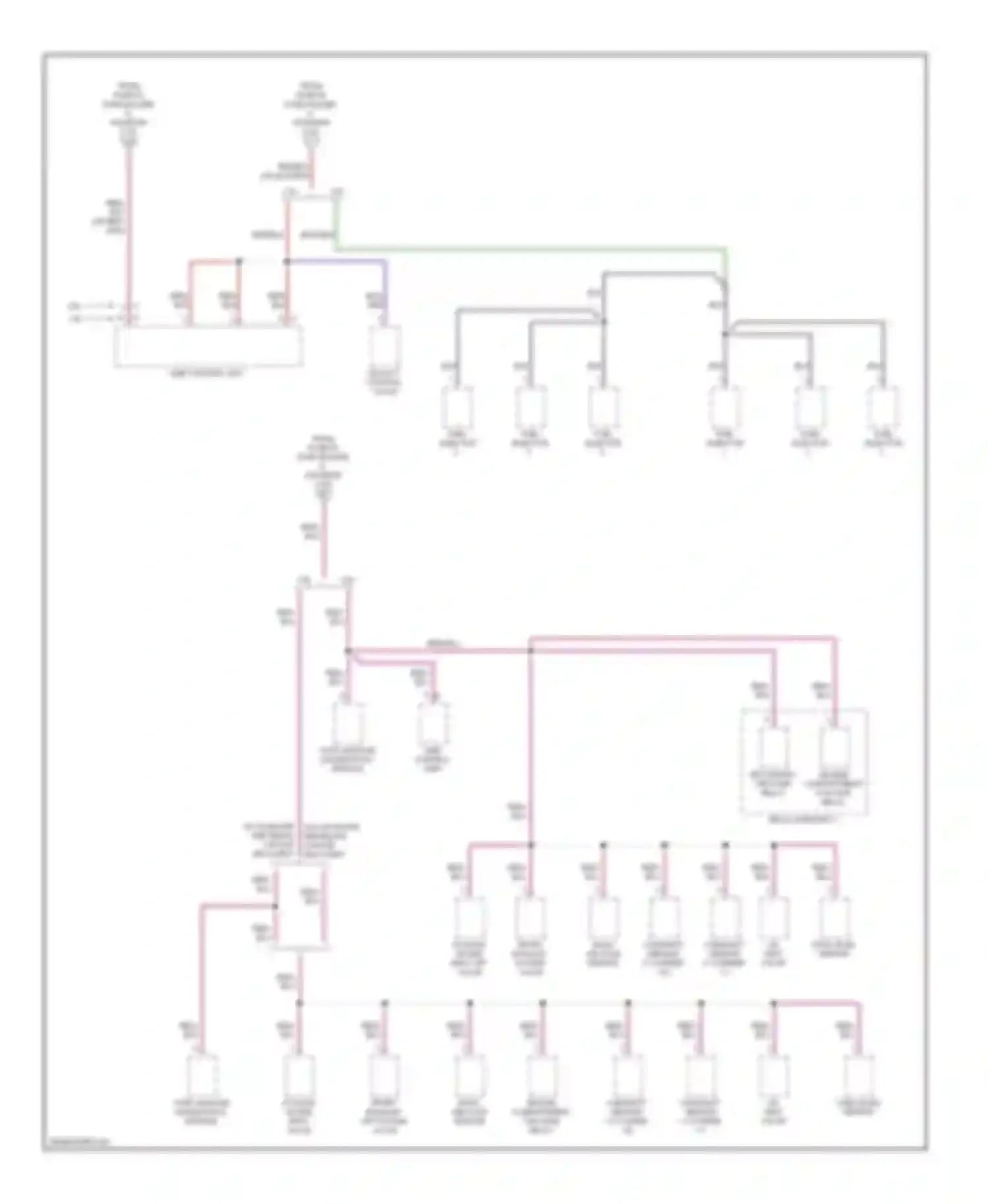 Boxster Porsche 987 facelift 2 (2009-2012): Power distribution circuit (5 of 5)