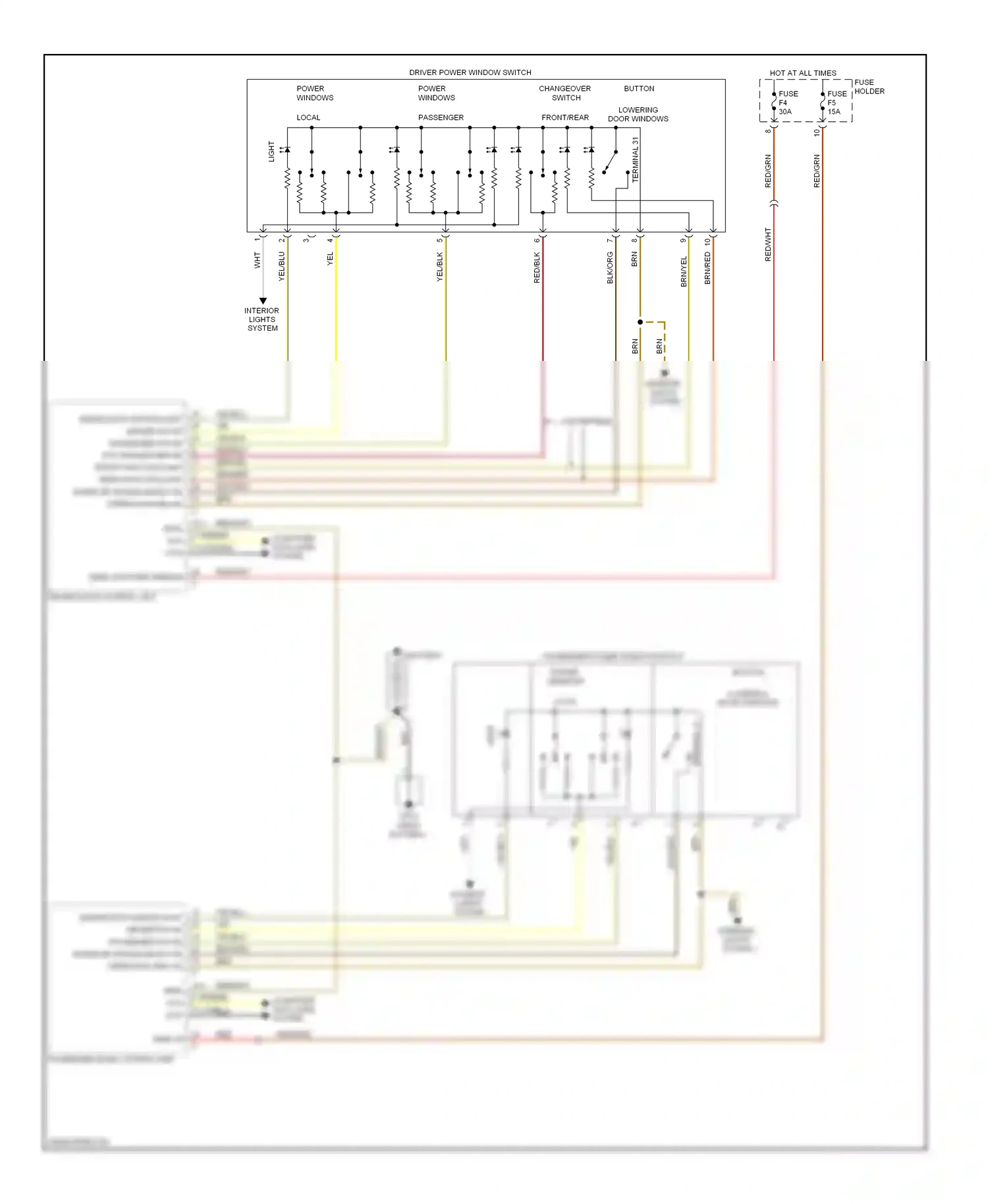 Porsche Boxster 987 facelift 2 (2009-2012) computer data lines system wiring diagram  (39 of 51)