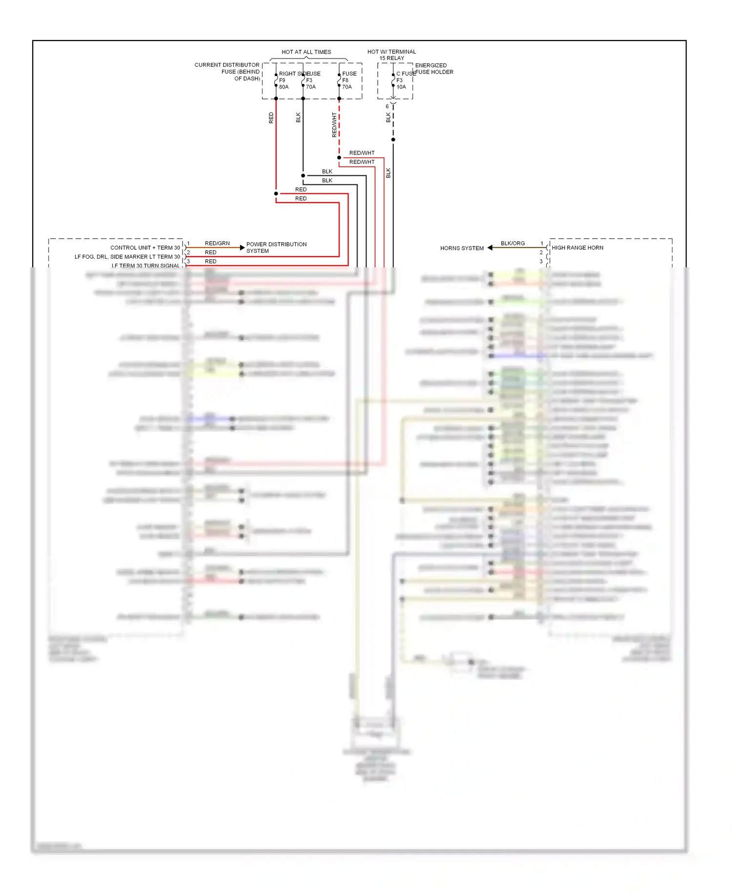Porsche Boxster 987 facelift 2 (2009-2012) headlights system computer data lines system wiring diagram  (1 of 1)