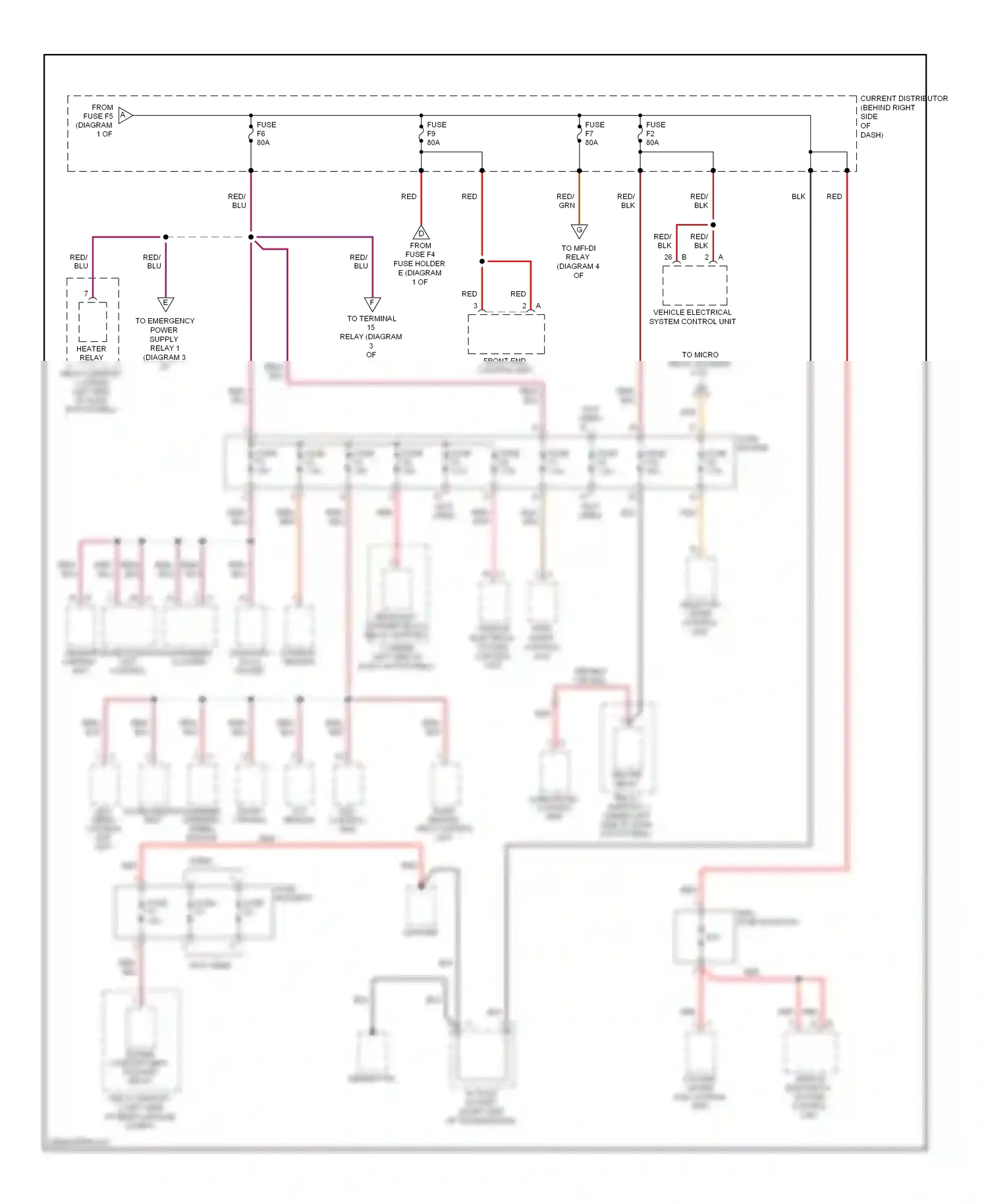 Porsche Boxster 987 facelift 2 (2009-2012) interior sensor wiring diagram  (3 of 3)