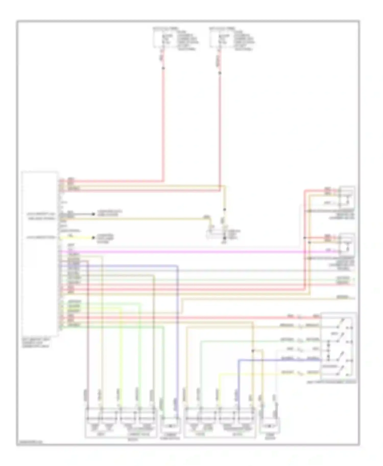 Boxster Porsche 987 facelift (2006-2009): Memory seat circuit (1 of 2)