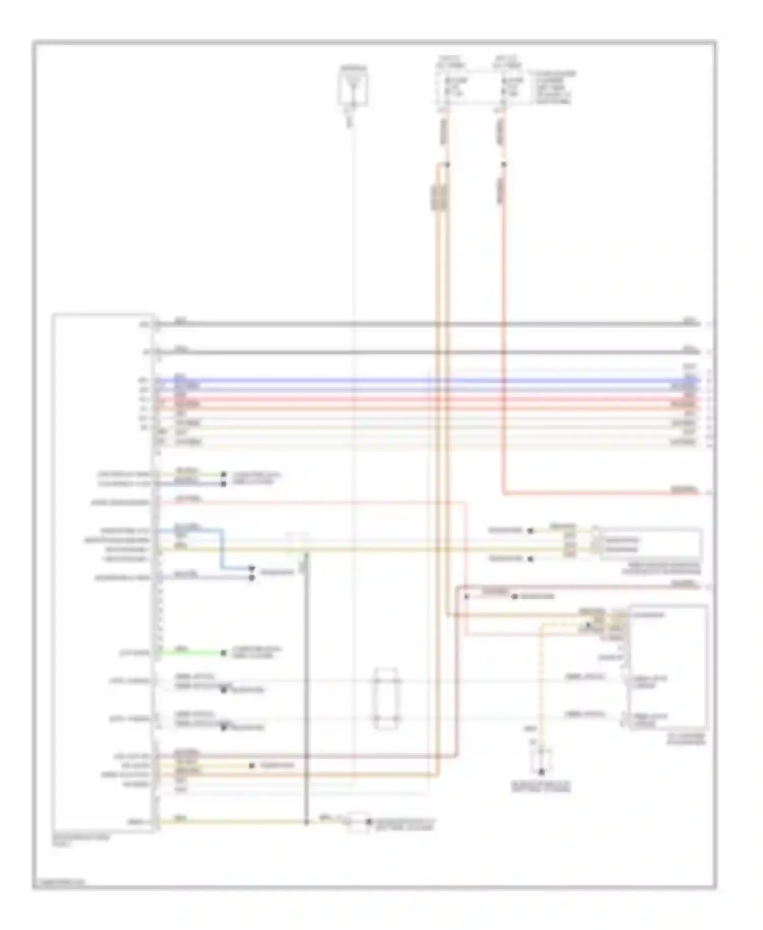 Boxster Porsche 987 facelift (2006-2009): Navigation circuit, without bose (1 of 2)