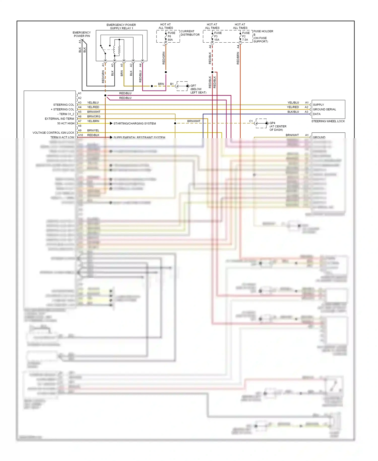 Porsche Boxster 987 facelift (2006-2009) computer data lines system wiring diagram  (3 of 38)