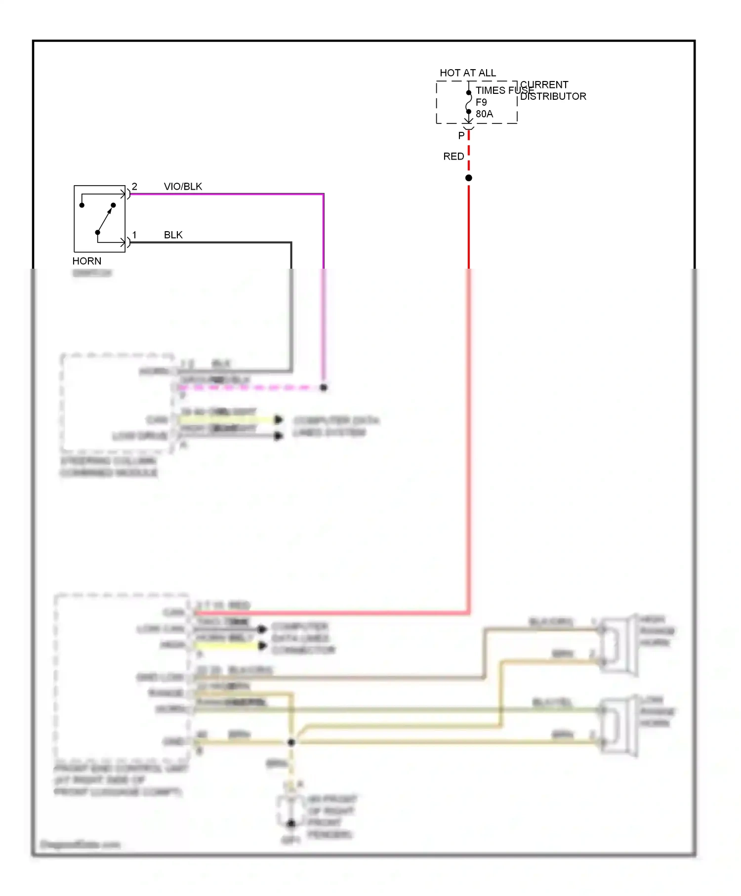 Porsche Boxster 987 facelift (2006-2009) computer data lines system wiring diagram  (17 of 38)