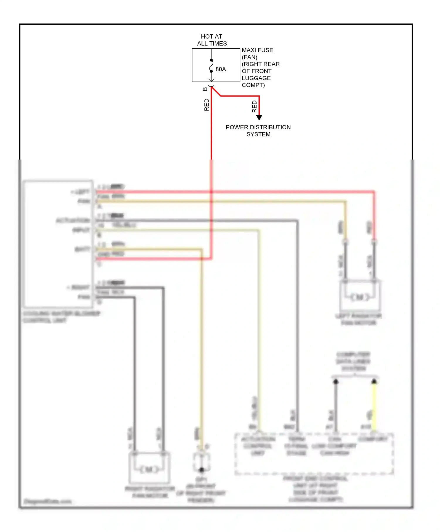 Porsche Boxster 987 facelift (2006-2009) computer data lines system wiring diagram  (6 of 38)