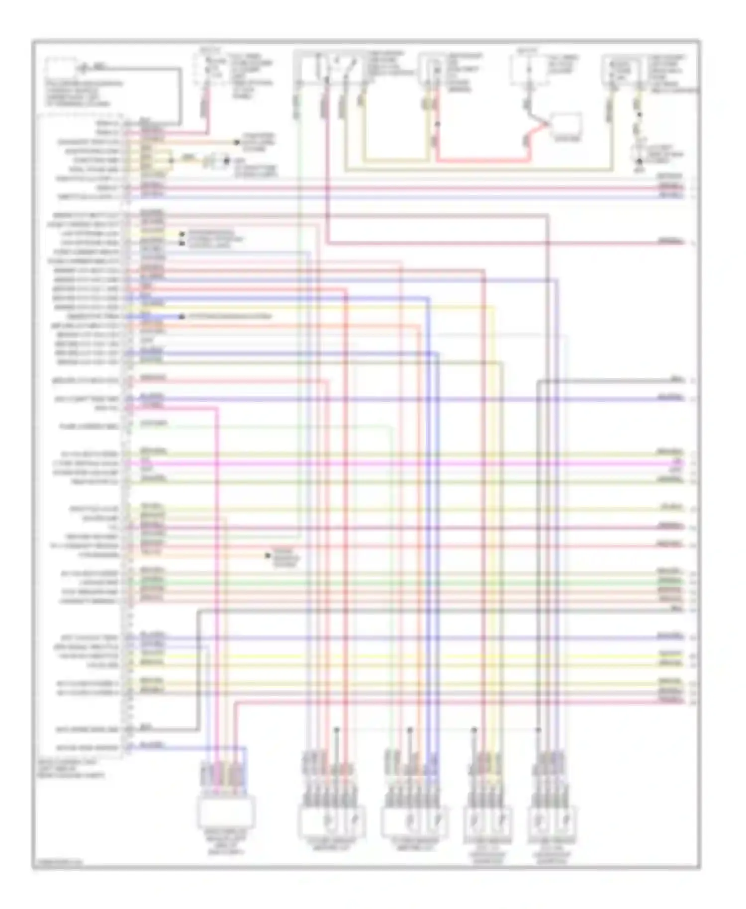 Boxster Porsche 987 (2004-2006): Wiring diagram engine performance 2.7l (1 of 3)