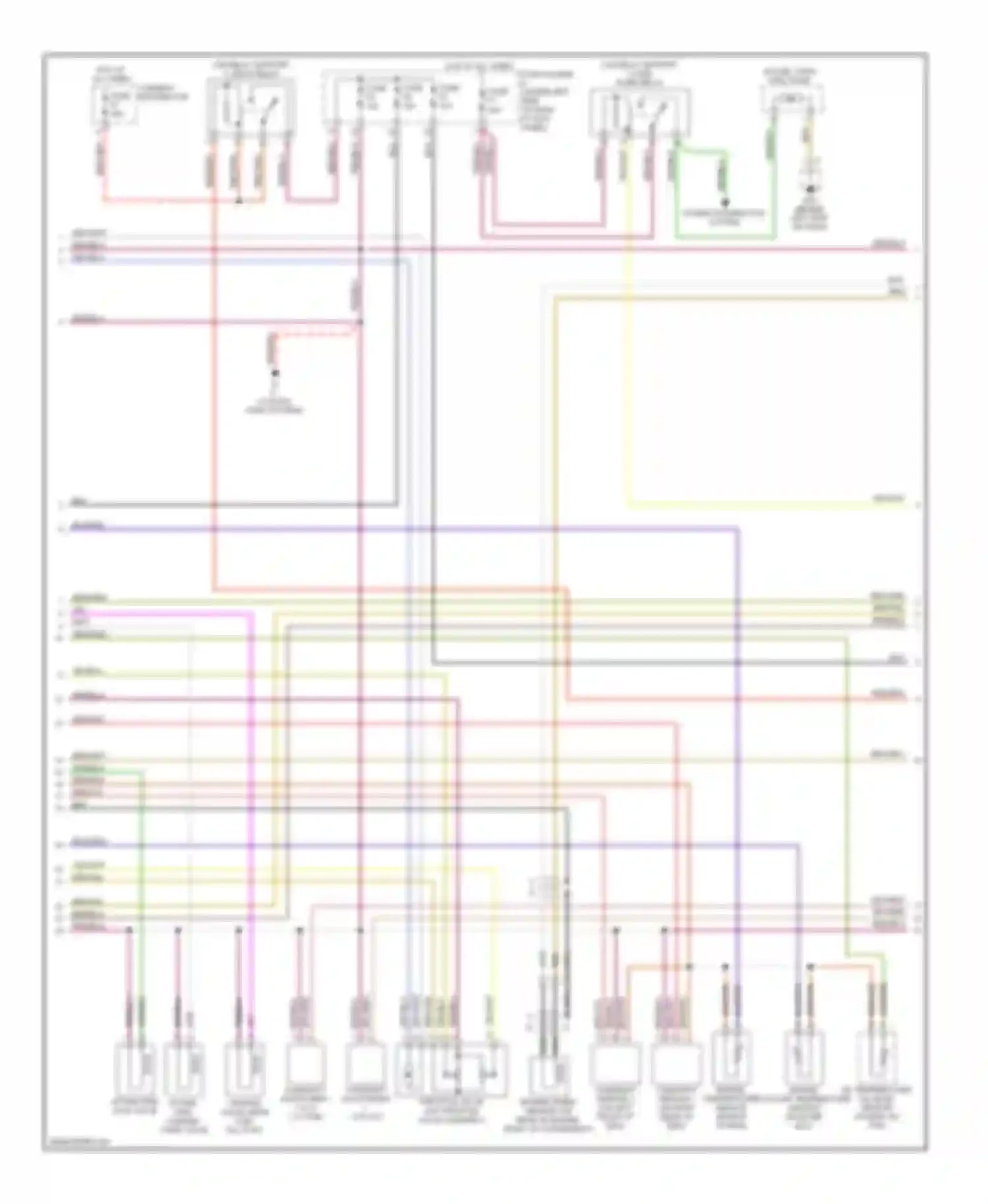 Boxster Porsche 987 (2004-2006): Wiring diagram engine performance 2.7l (2 of 3)