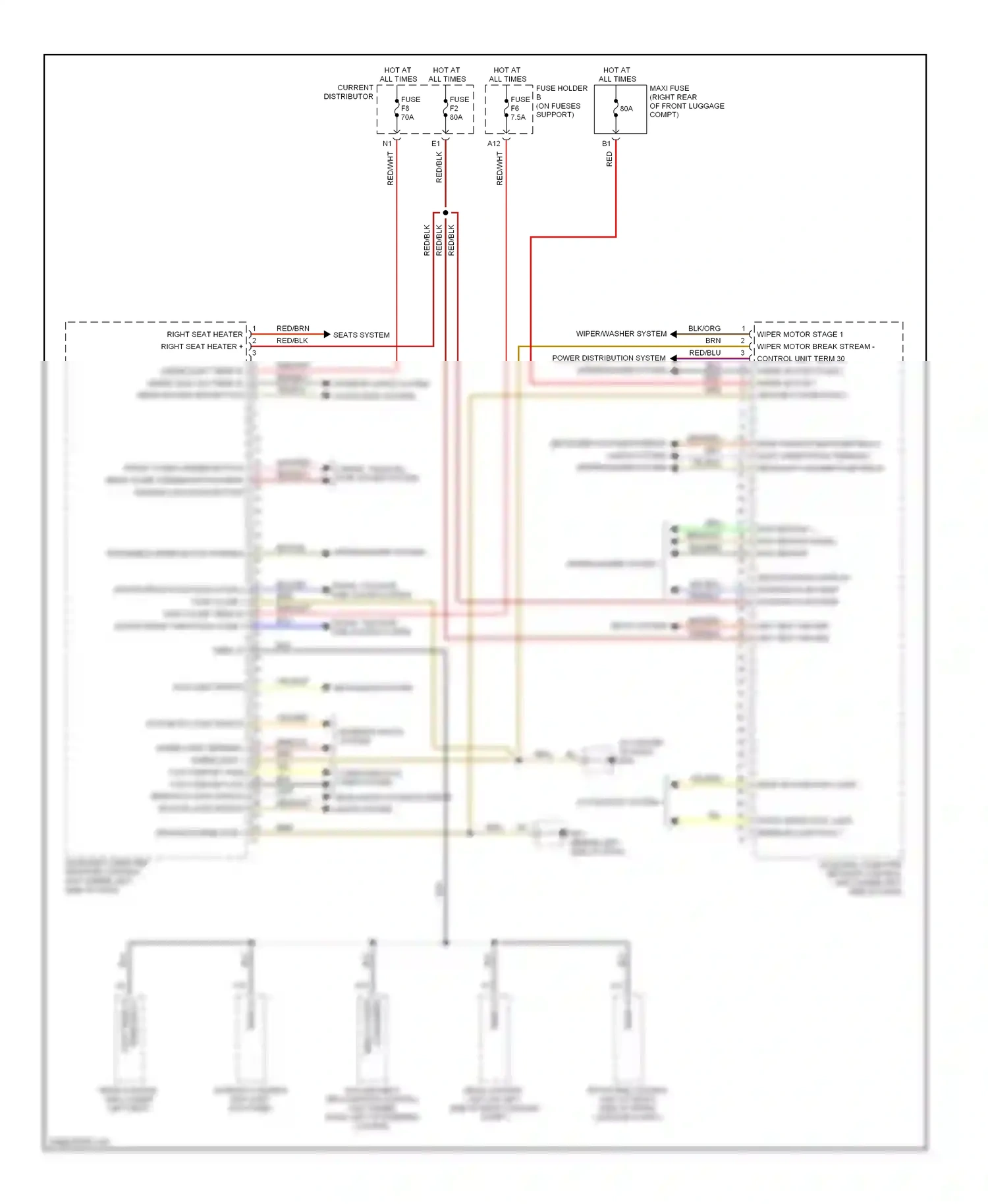 Porsche Boxster 987 (2004-2006) computer data lines system wiring diagram  (10 of 36)