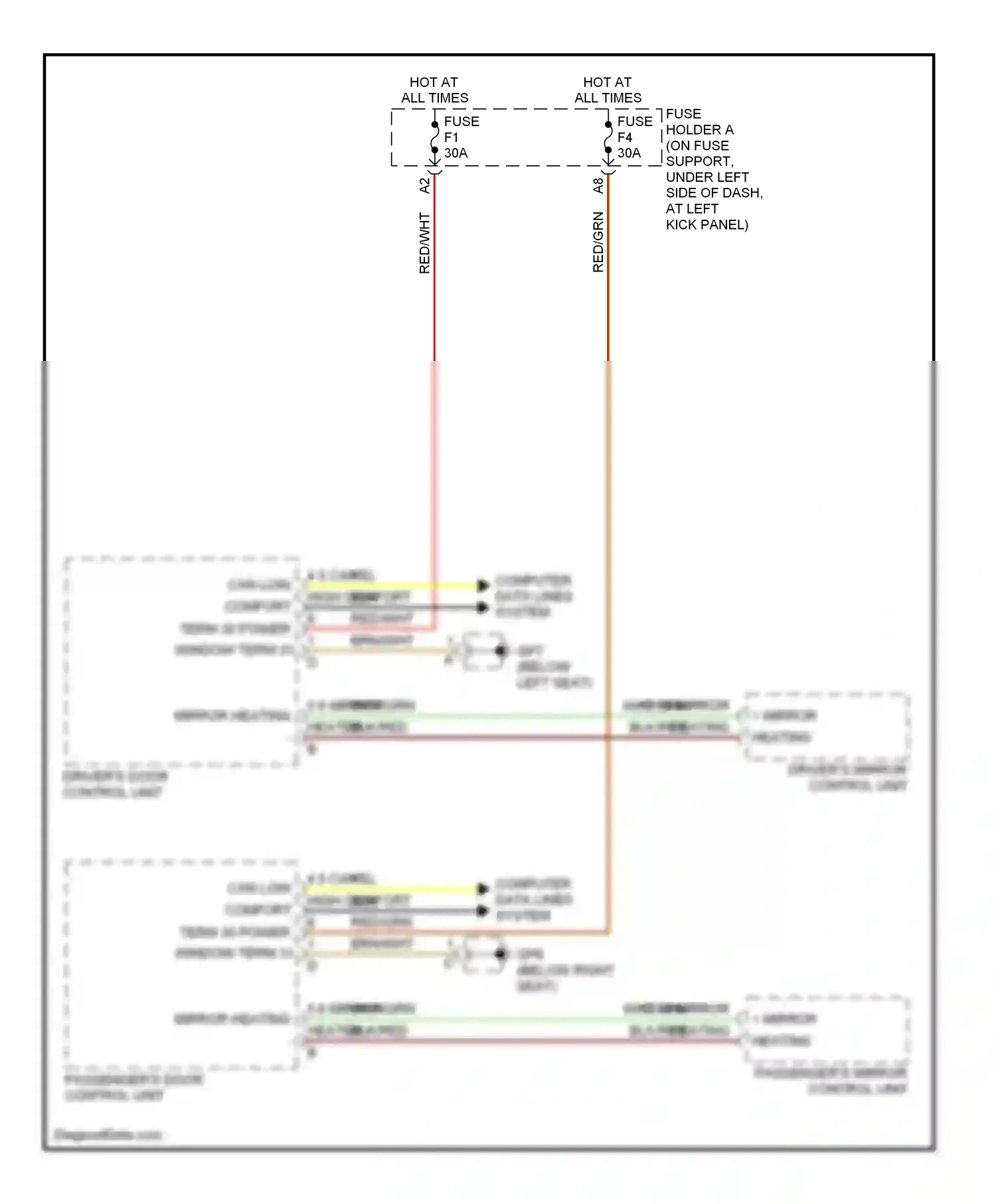 Porsche Boxster 987 (2004-2006) computer data lines system wiring diagram  (9 of 36)