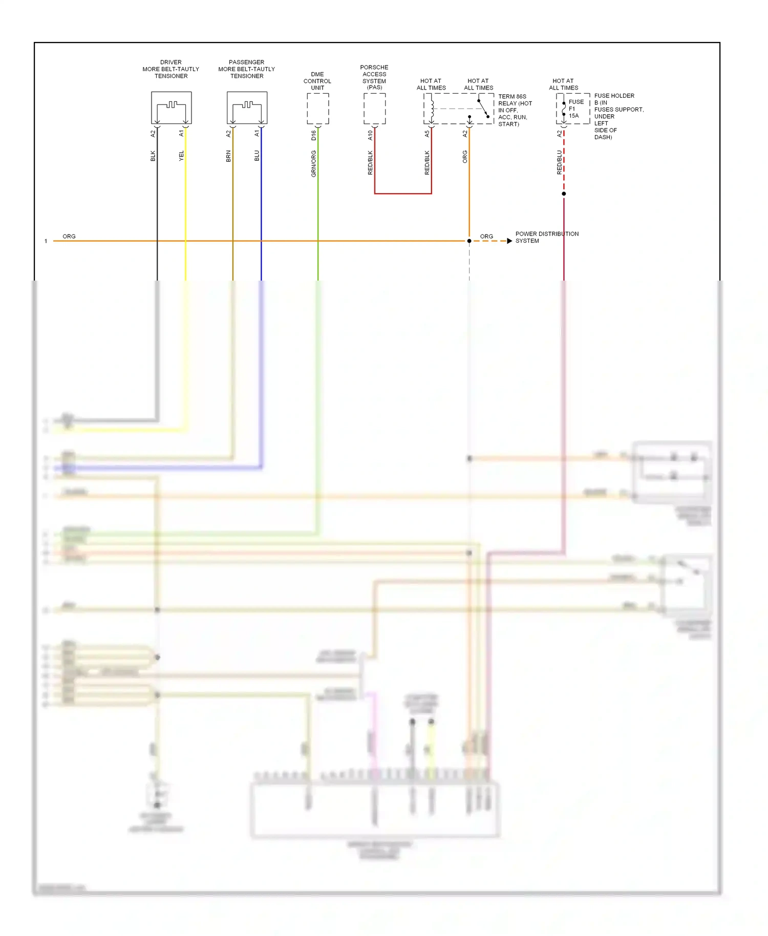 Porsche Boxster 987 (2004-2006) computer data lines system wiring diagram  (34 of 36)