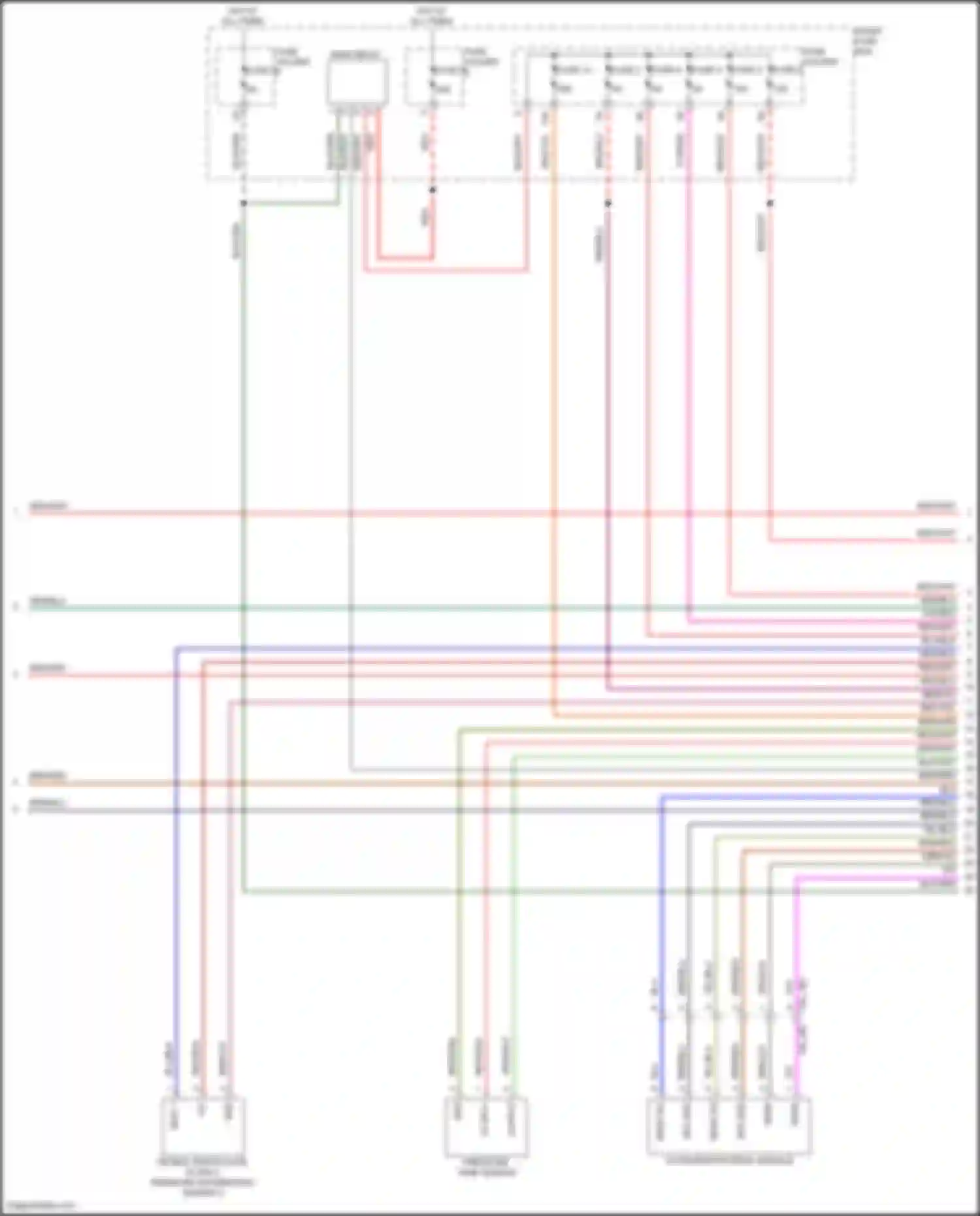 Cayenne Coupe Porsche III facelift (2023-2024): Wiring diagram engine performance 4.0l turbo hybrid, engine controls circuit, ea825evo (9 of 13)