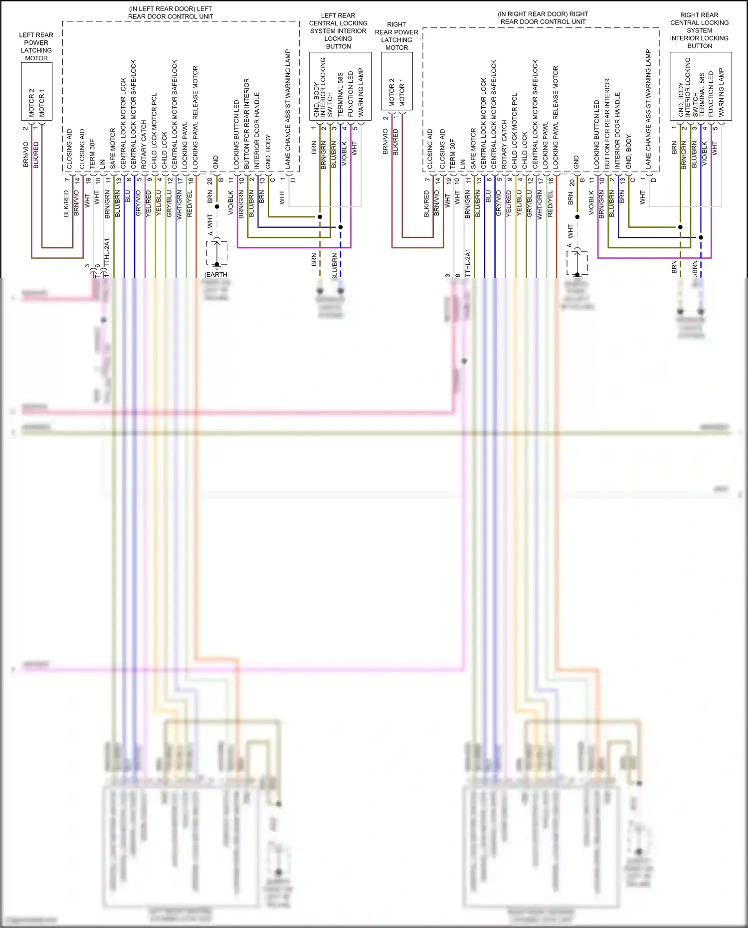 Porsche Cayenne Coupe III (2019-2023) function led wiring diagram  (2 of 10)