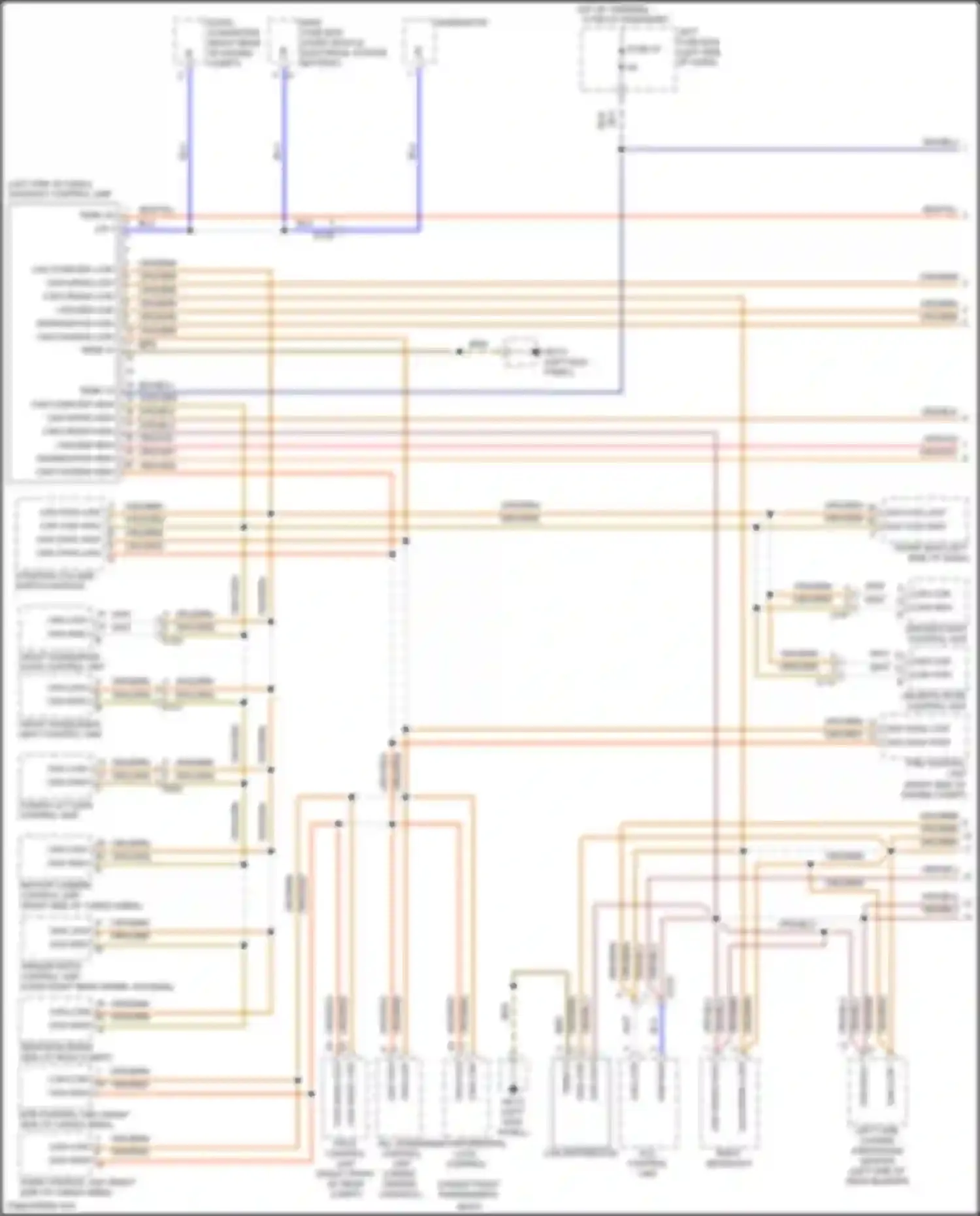 Cayenne GTS Porsche II (2010-2014): Computer data lines circuit (1 of 2)