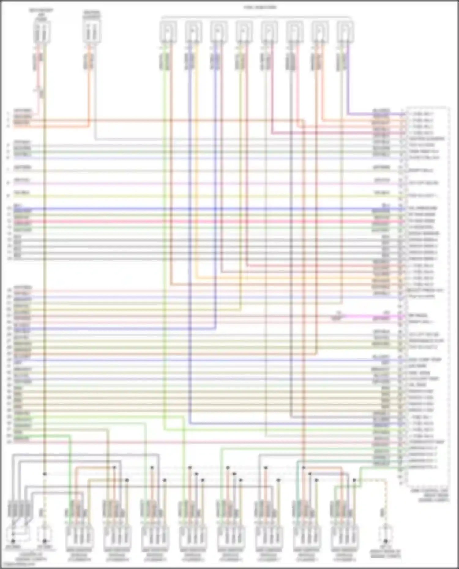 Cayenne GTS Porsche II (2010-2014): Wiring diagram engine performance 4.8l (5 of 5)