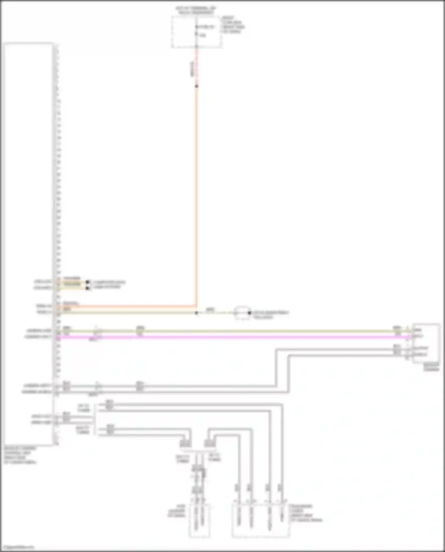 Wiring diagram blk for Porsche Cayenne GTS II (2010-2014) (30 of 88)