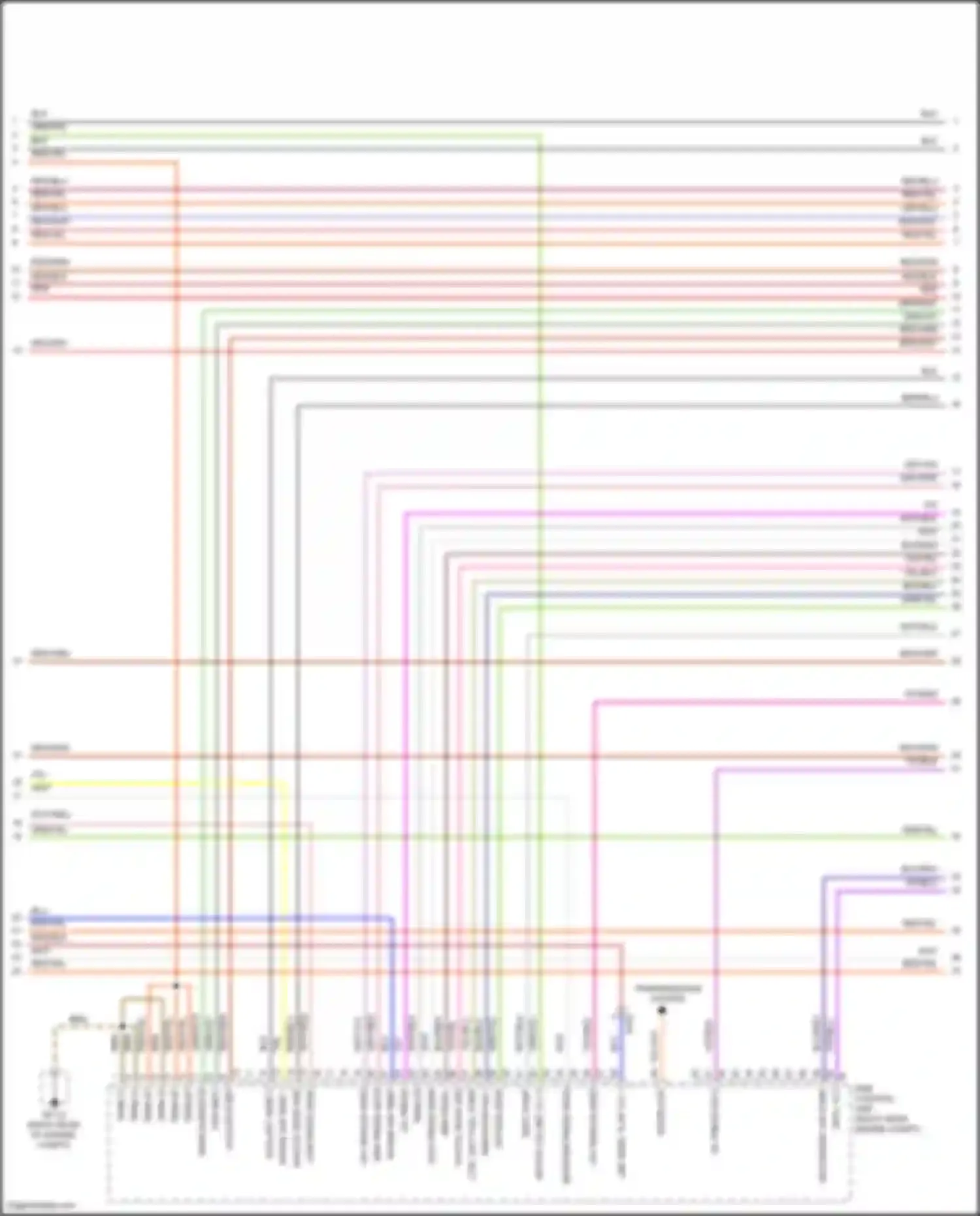 Wiring diagram brk press sens for Porsche Cayenne GTS II (2010-2014) (1 of 1)